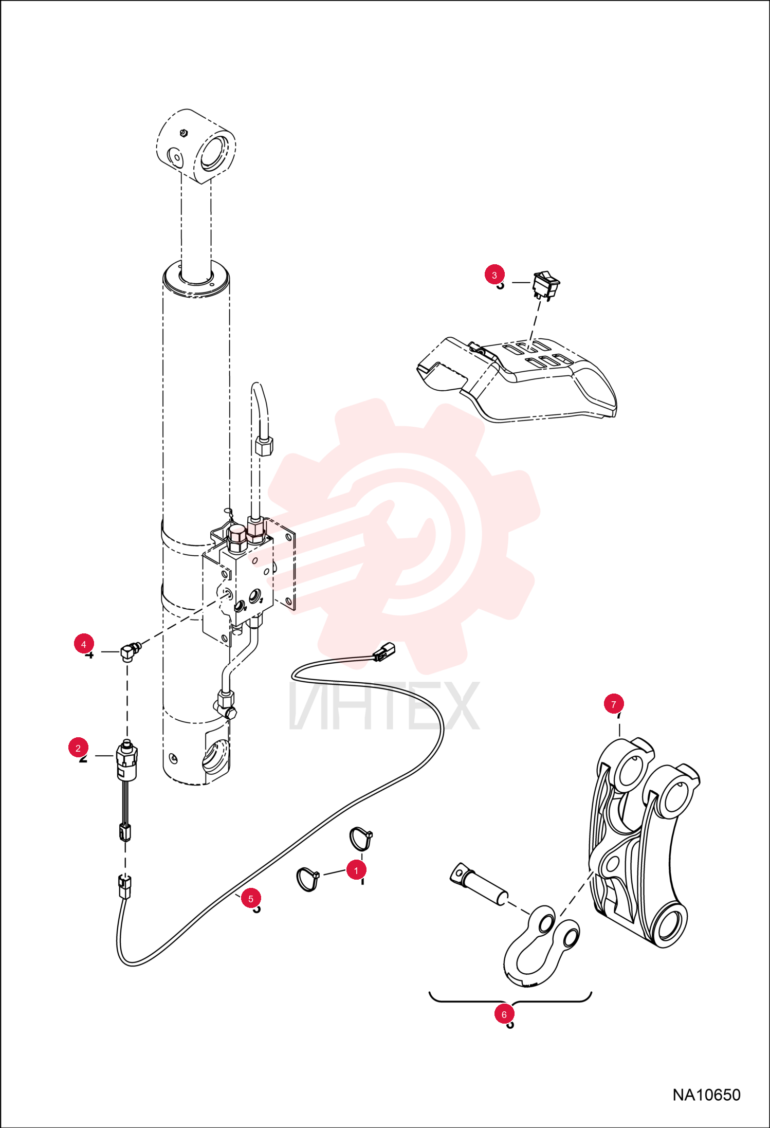 STRAP, TIE 8 6682345 (2)