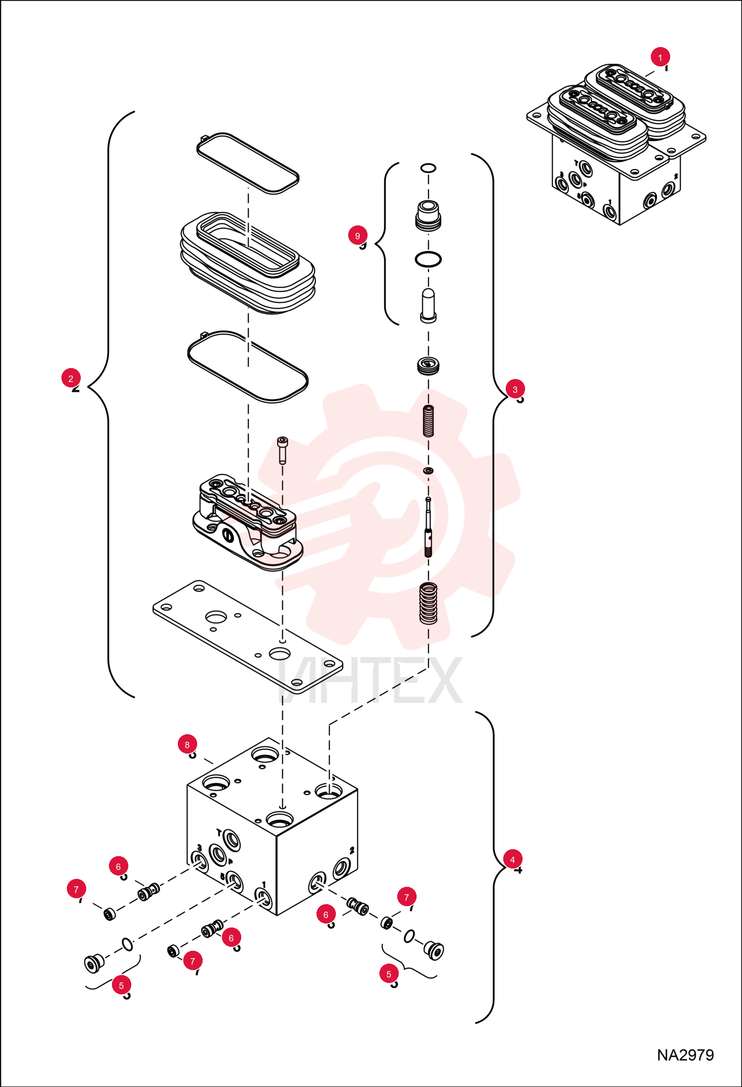 VALVE, PEDAL DUAL 7180565 (1)