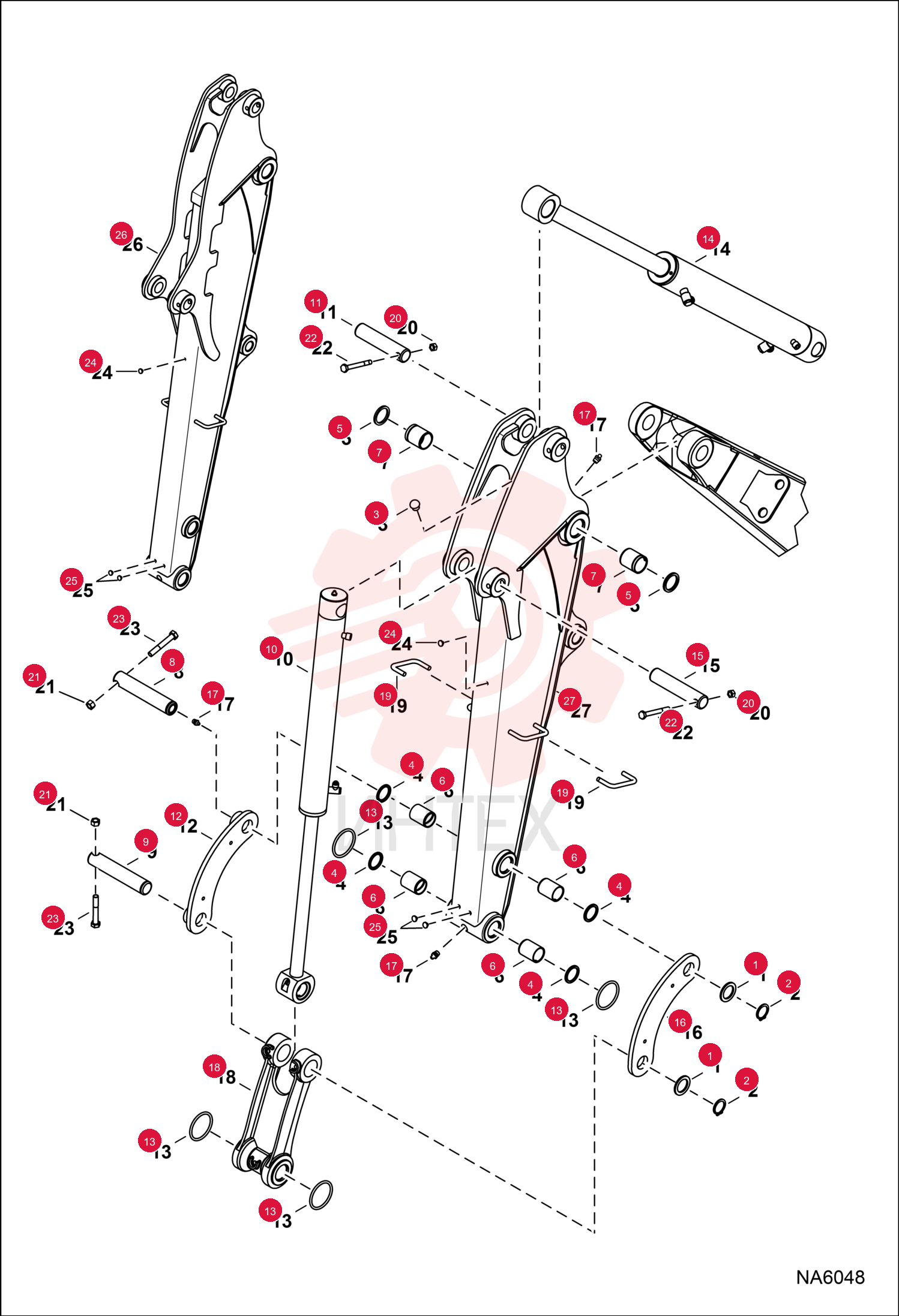 WASHER, 5 6534111 (12)