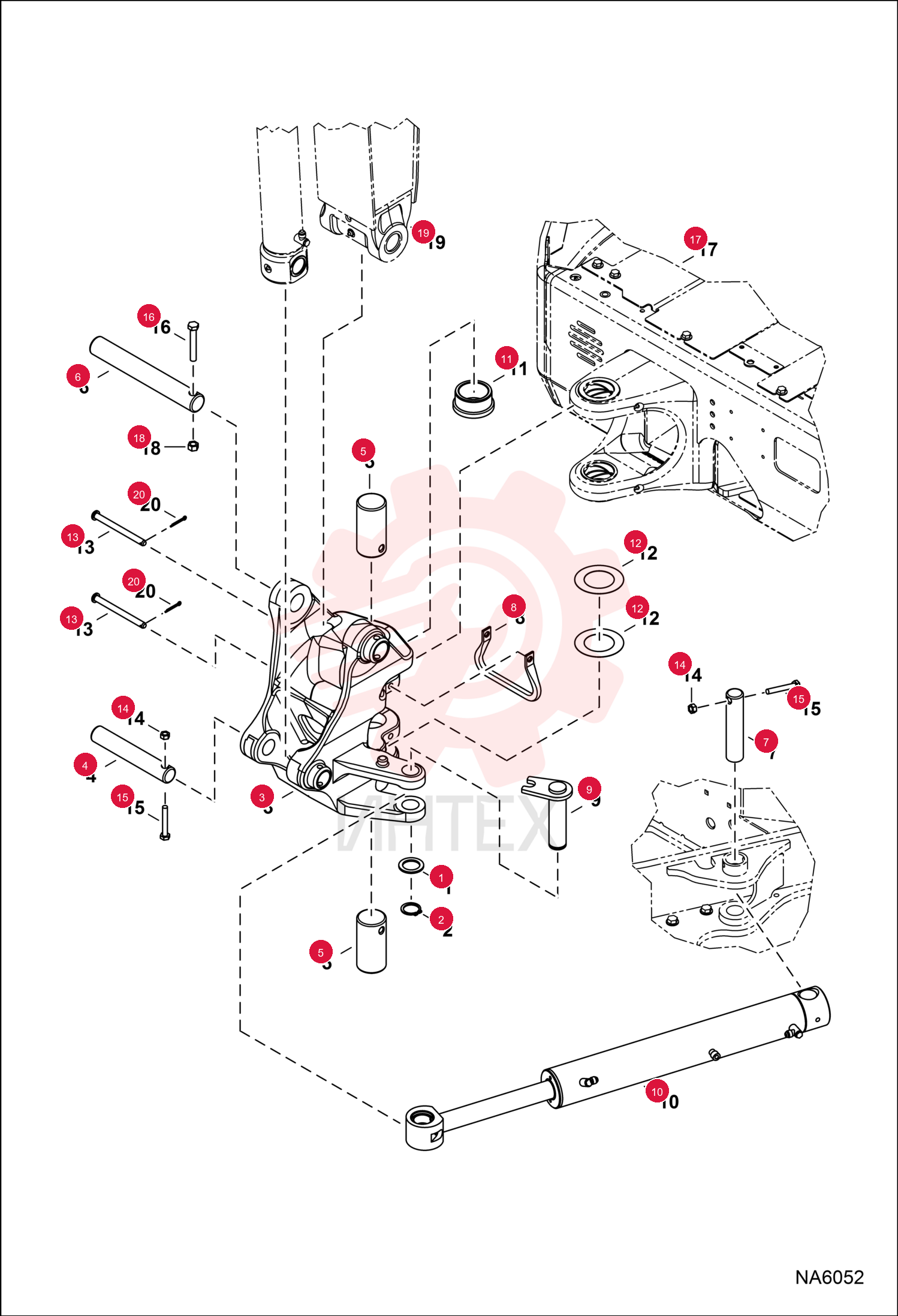 WASHER, 5 6534111 (15)