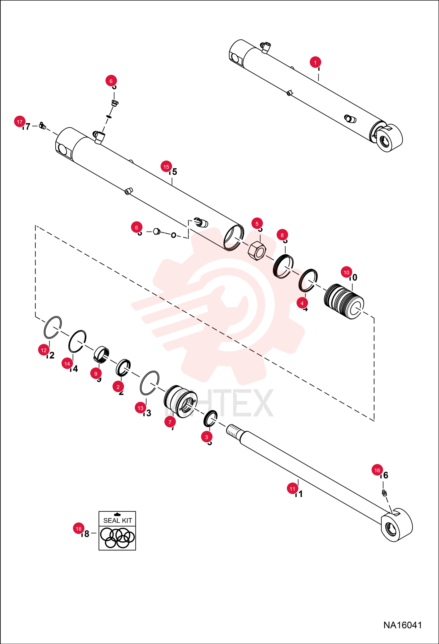 CYLINDER ARM 7286654 (1)