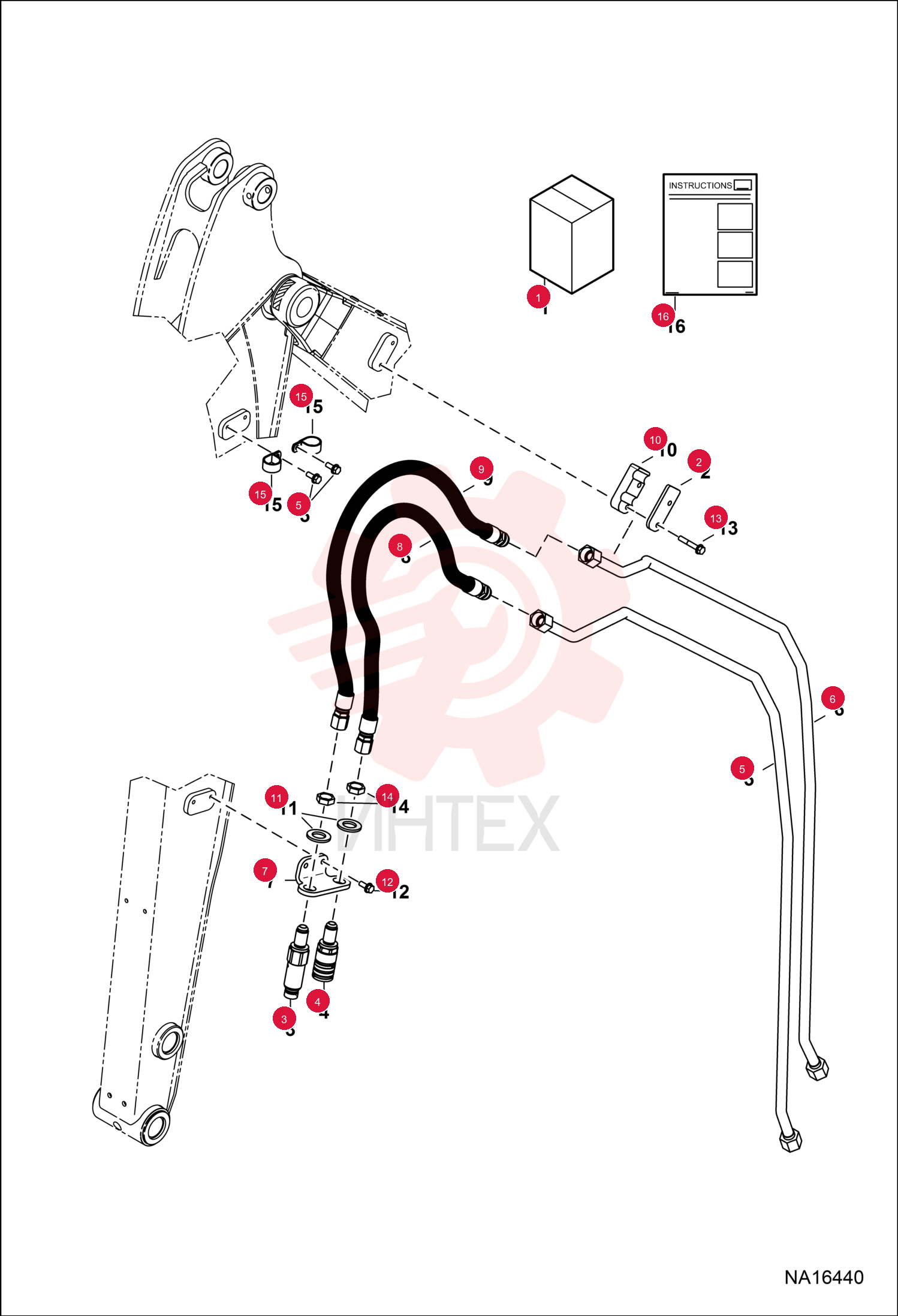 KIT AUX 1ST ARM 7352638 (1)