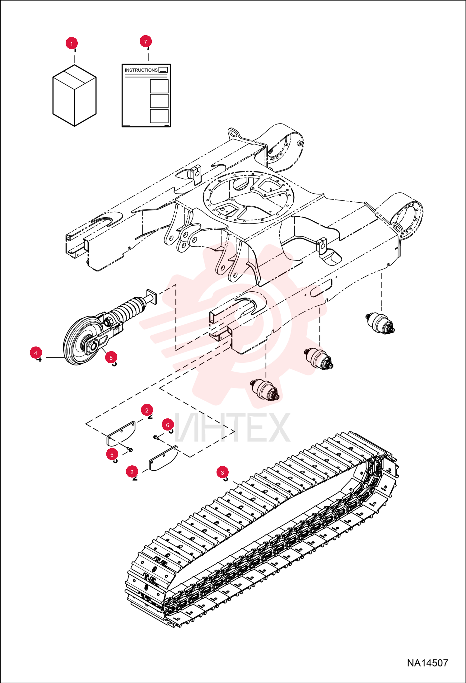 KIT STEEL TRACK 7333809 (2)