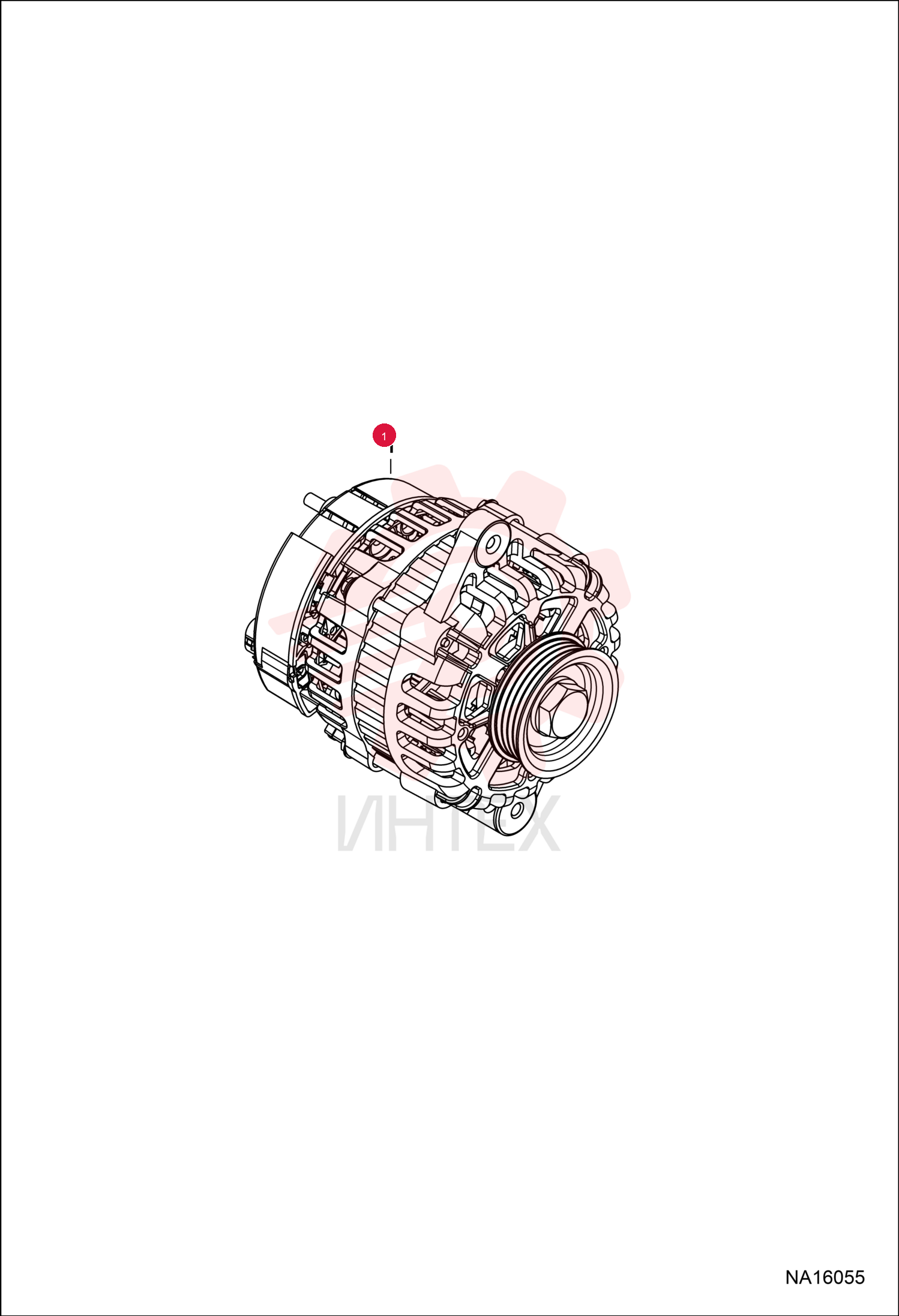 ALTERNATOR 65 AMP 7276403 (1)