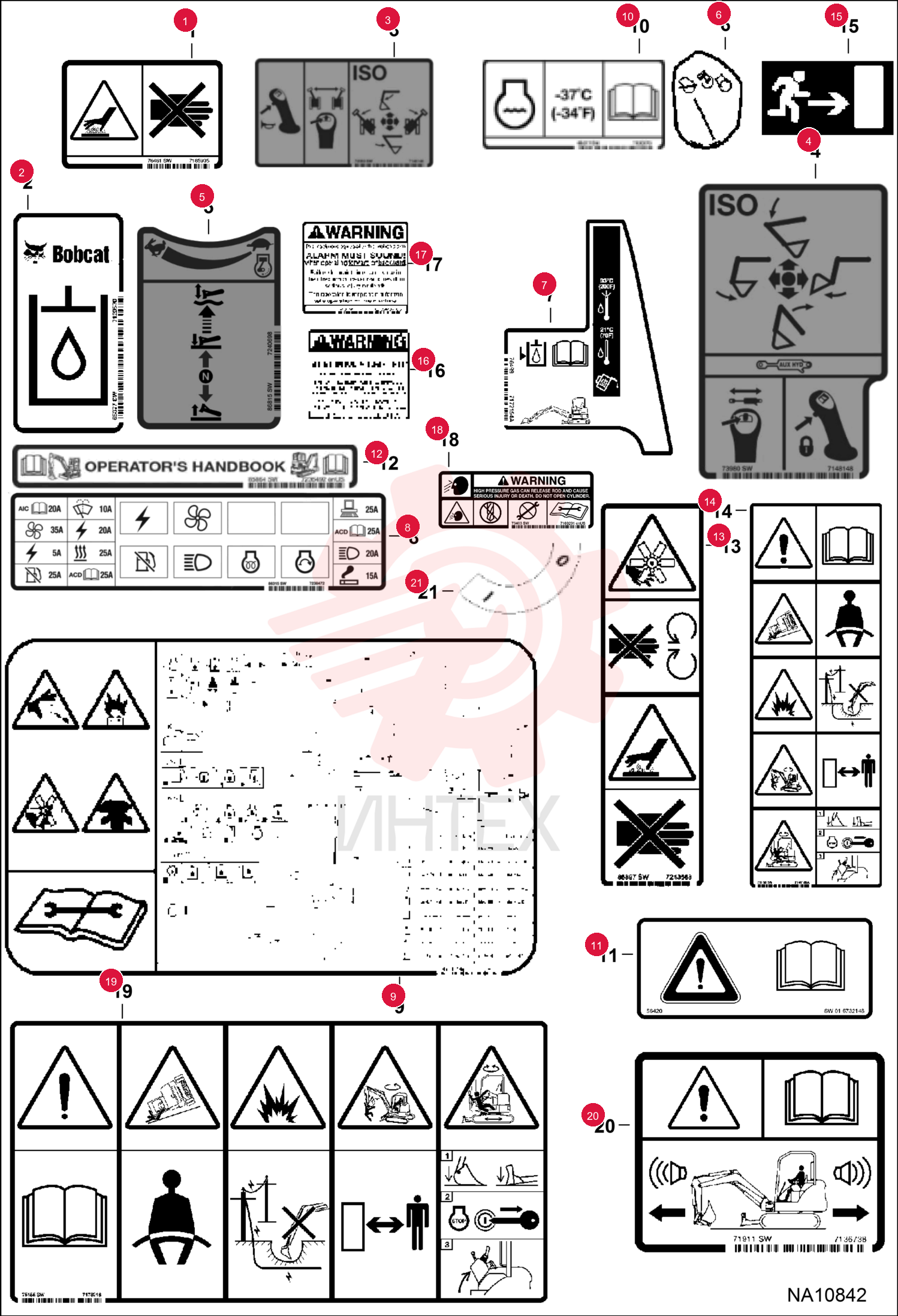 DECAL, WARNING 7185935 (2)