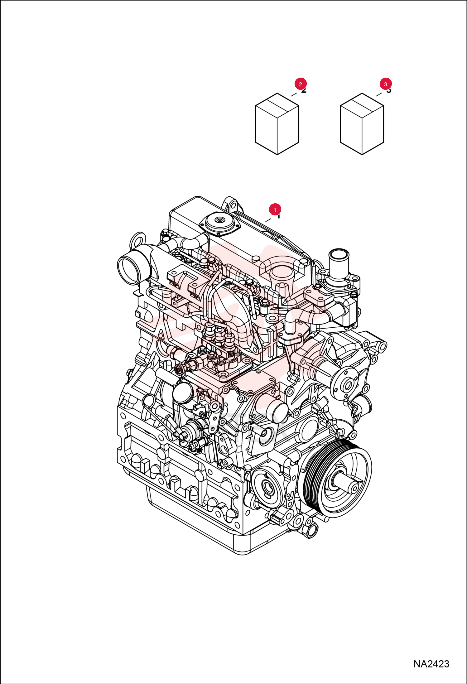 ENGINE, D1803-M-D1-E3B-BC-3 6690578REM (2)