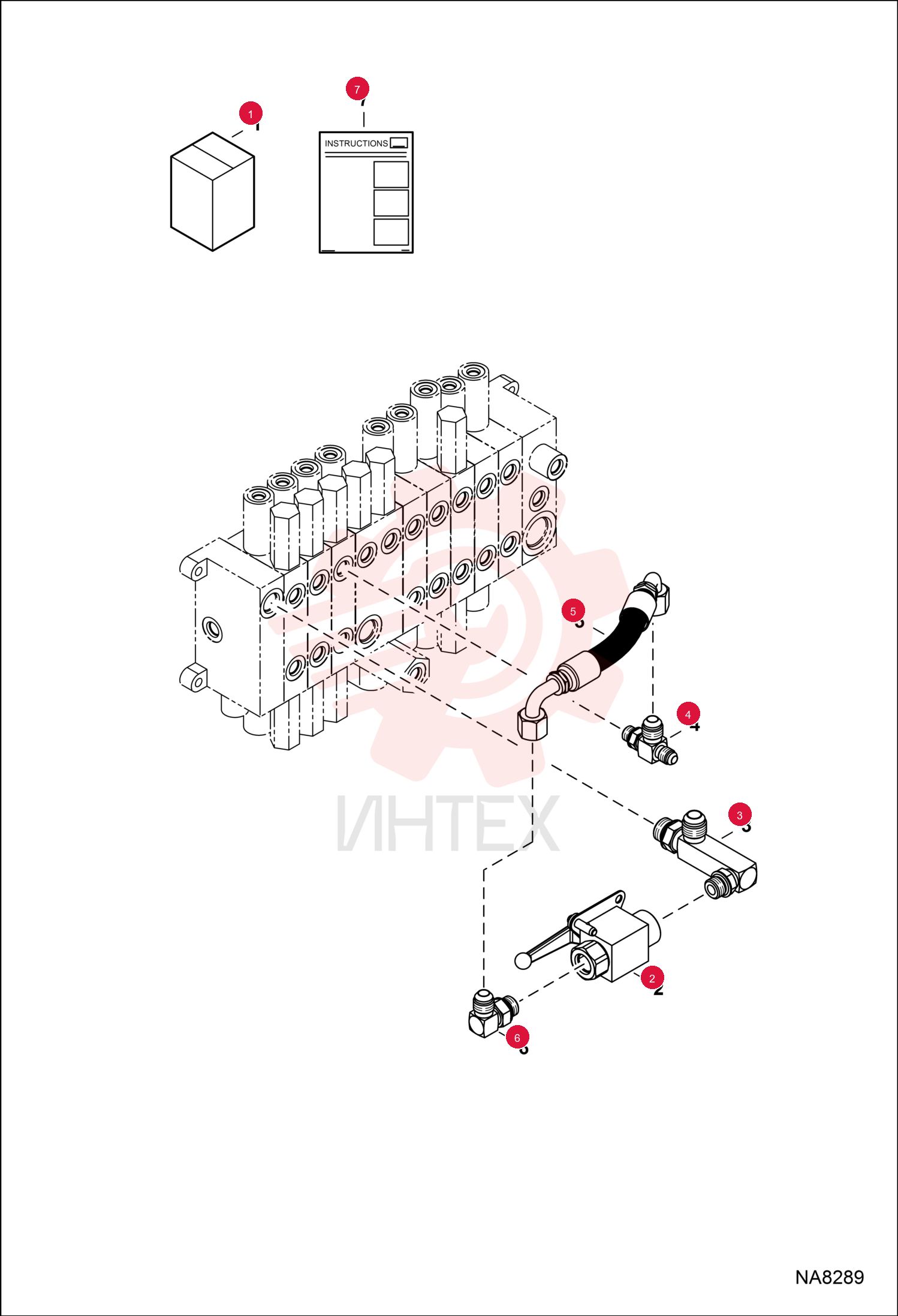 KIT, DIRECT TO TANK 7238275 (4)
