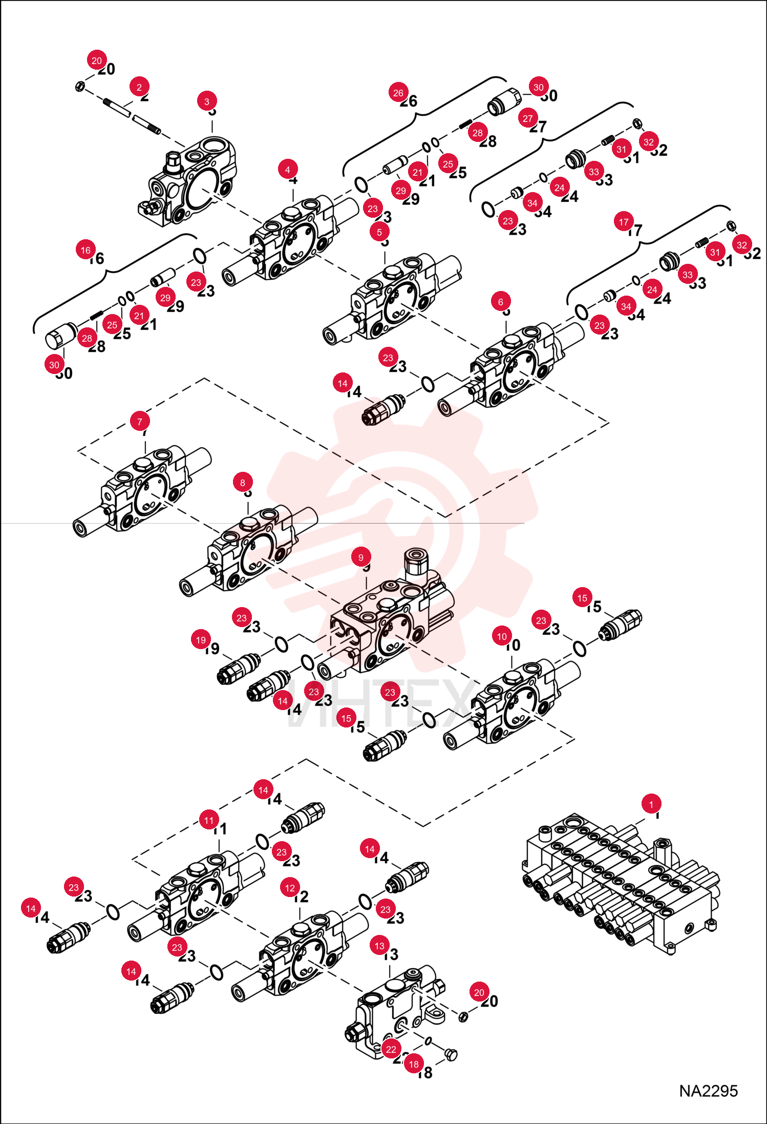 VALVE, CONTROL 7229358 (4)