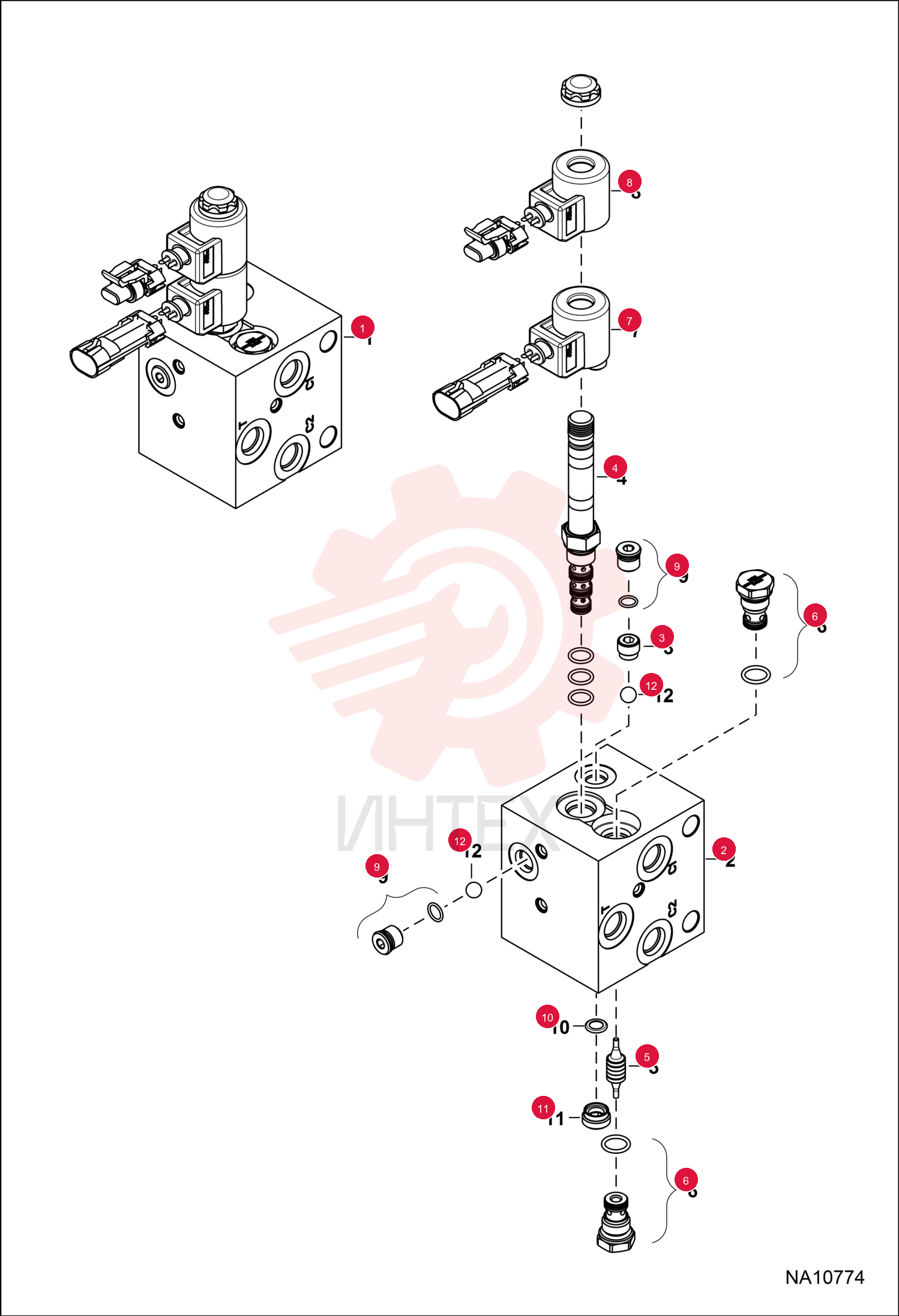 VALVE, POWER EXCHANGE 7232524 (5)