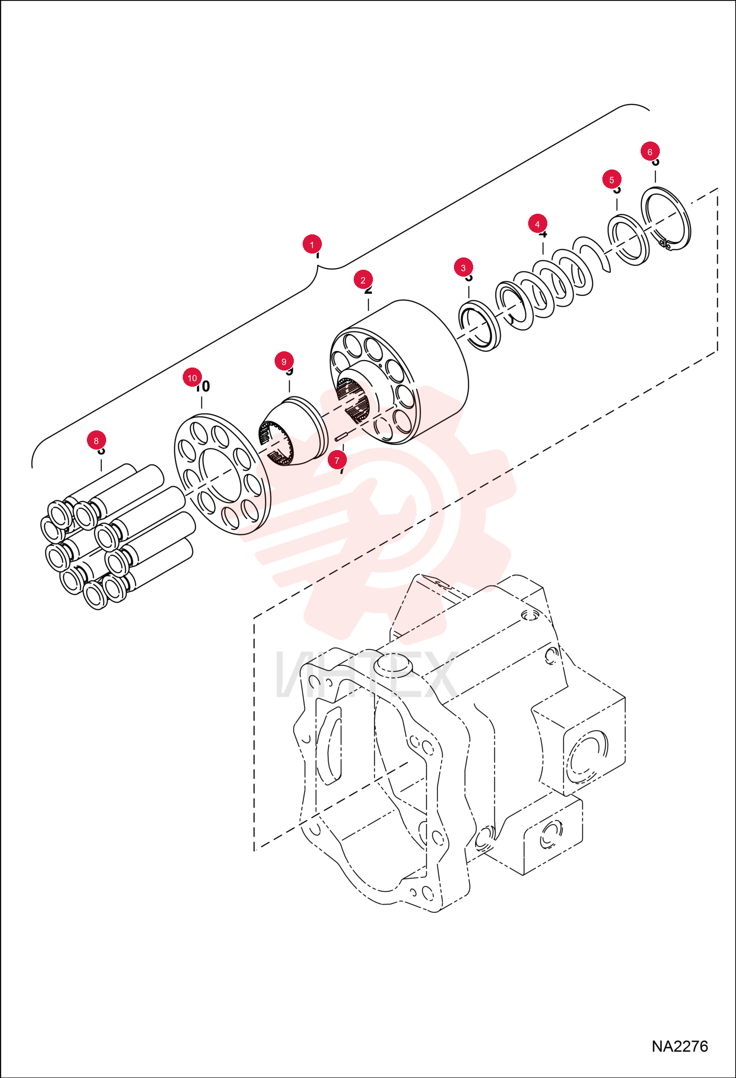 CYLINDER ASSEMBLY 7010271 (1)