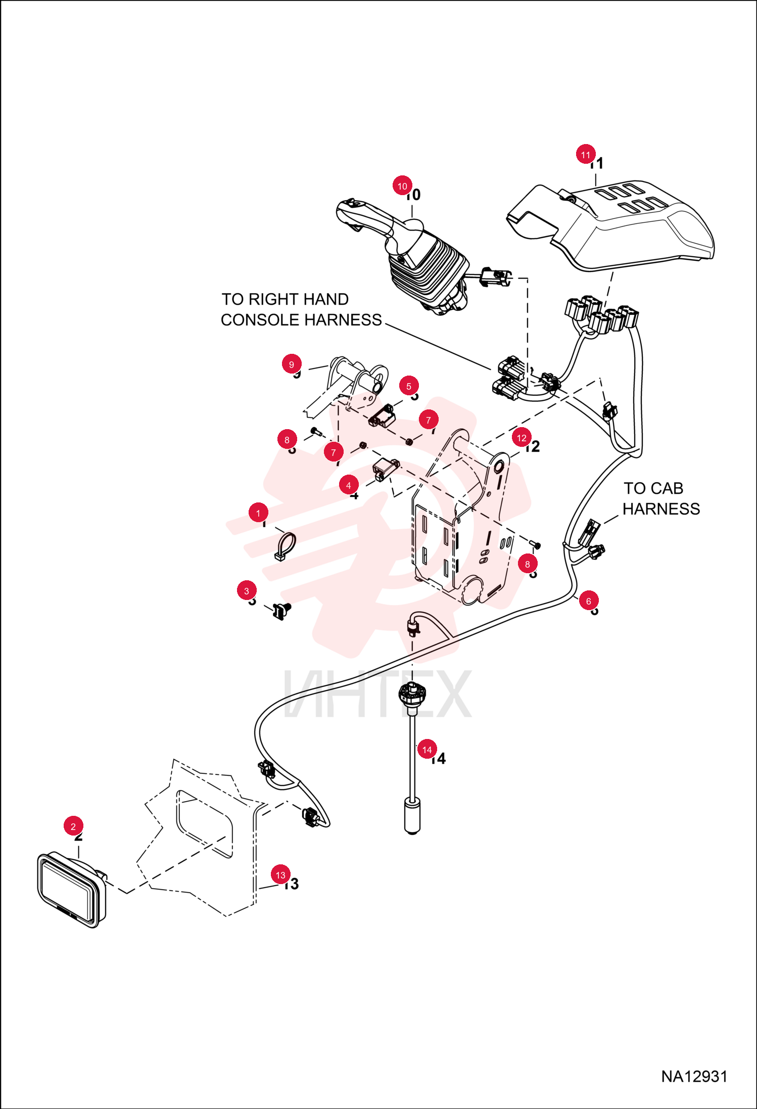 STRAP, TIE 6624289 (3)