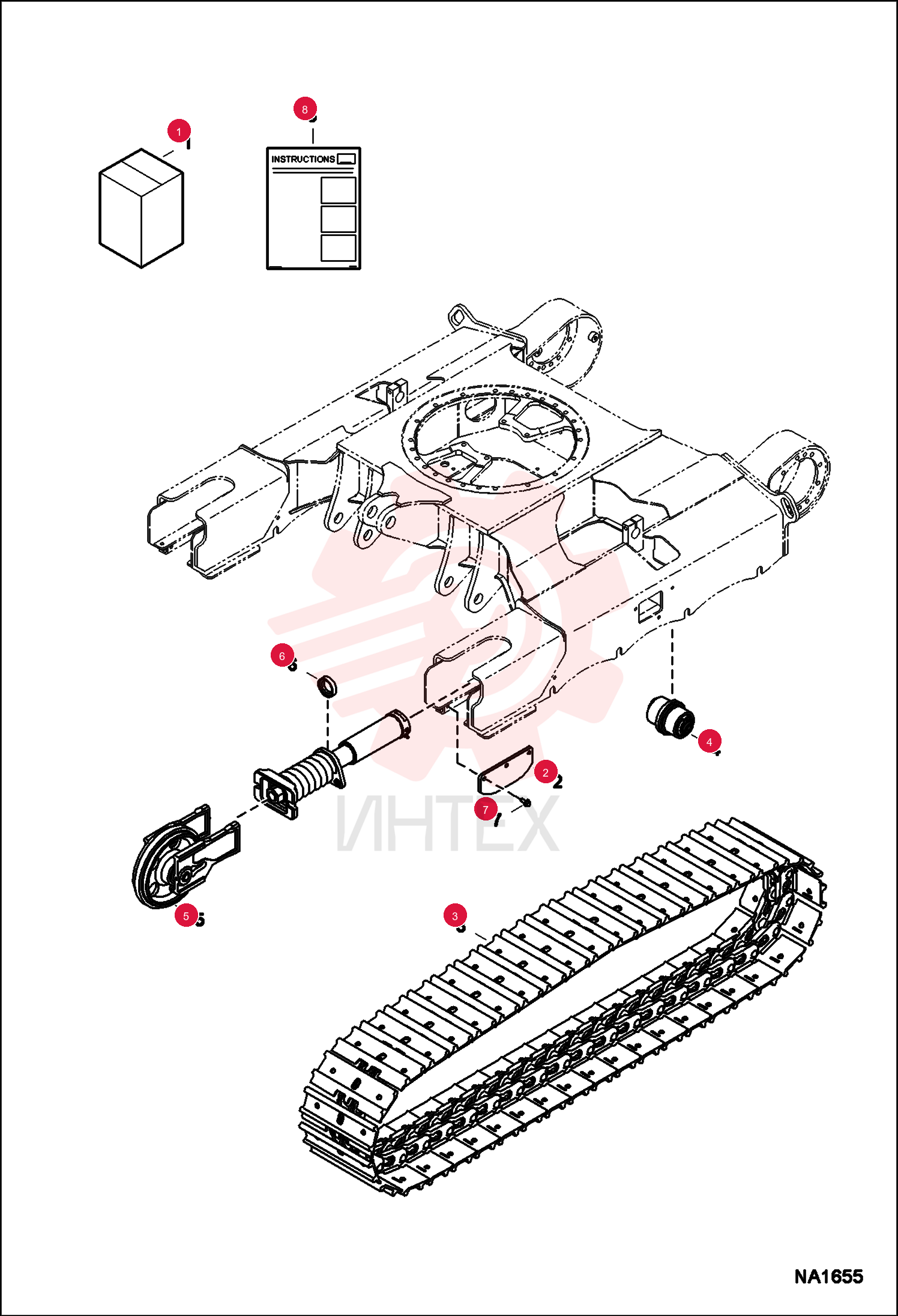 KIT, TRACK STEEL 7181593