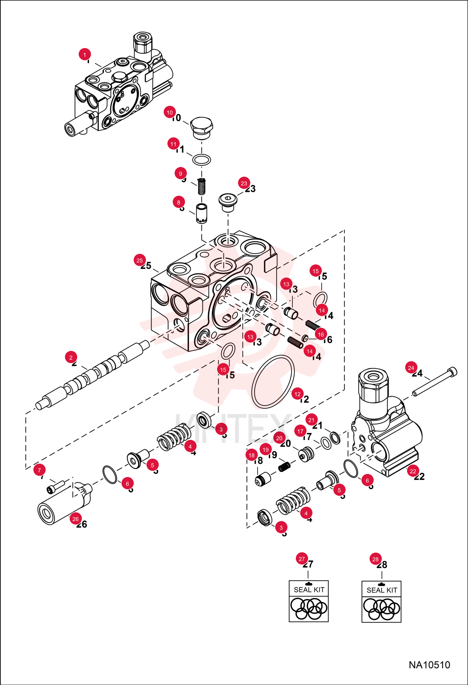 SECTION, VALVE 7028569