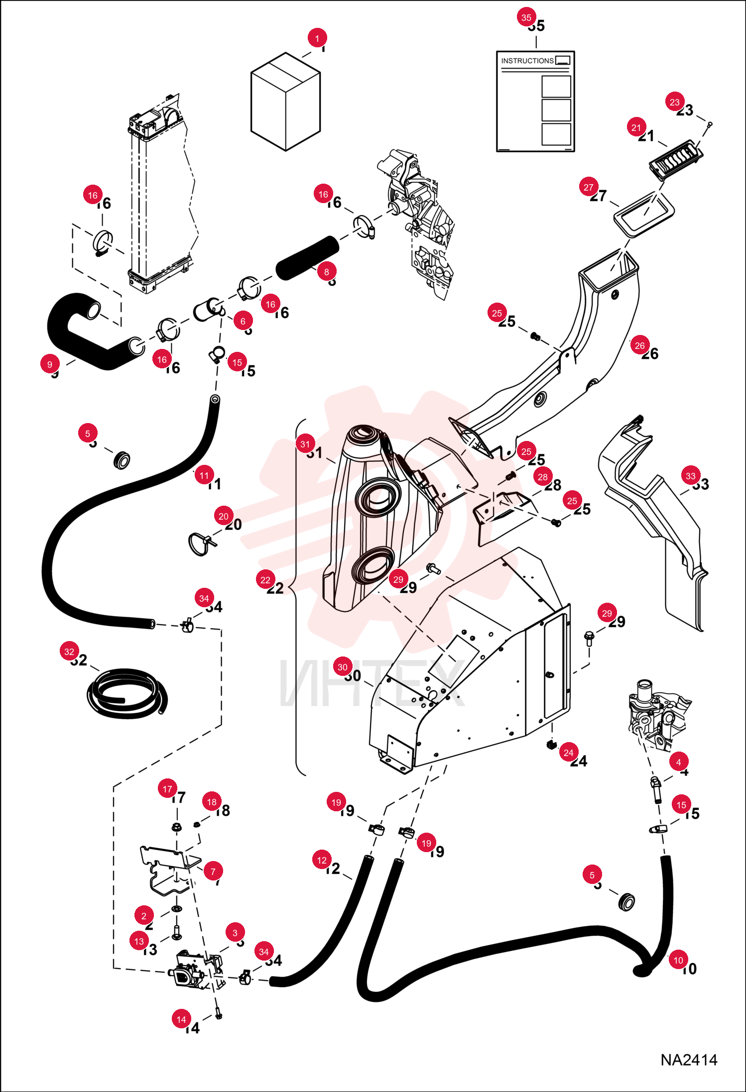 KIT, HEATER 7184147