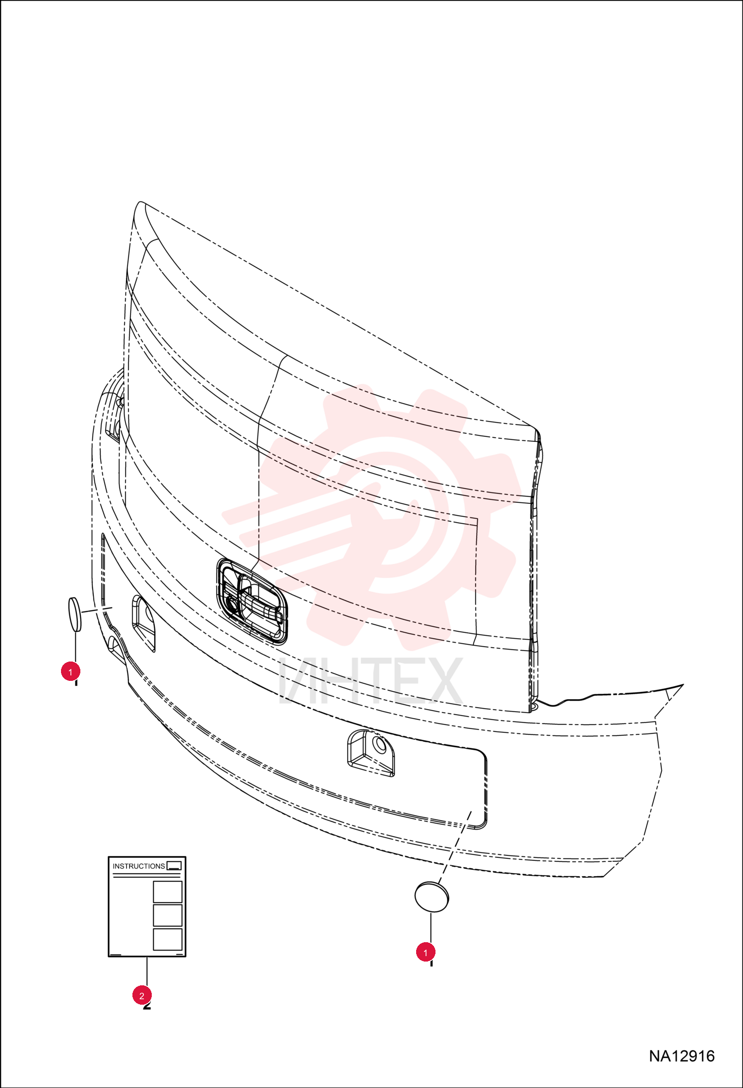LENS, REFLECTIVE 7191035