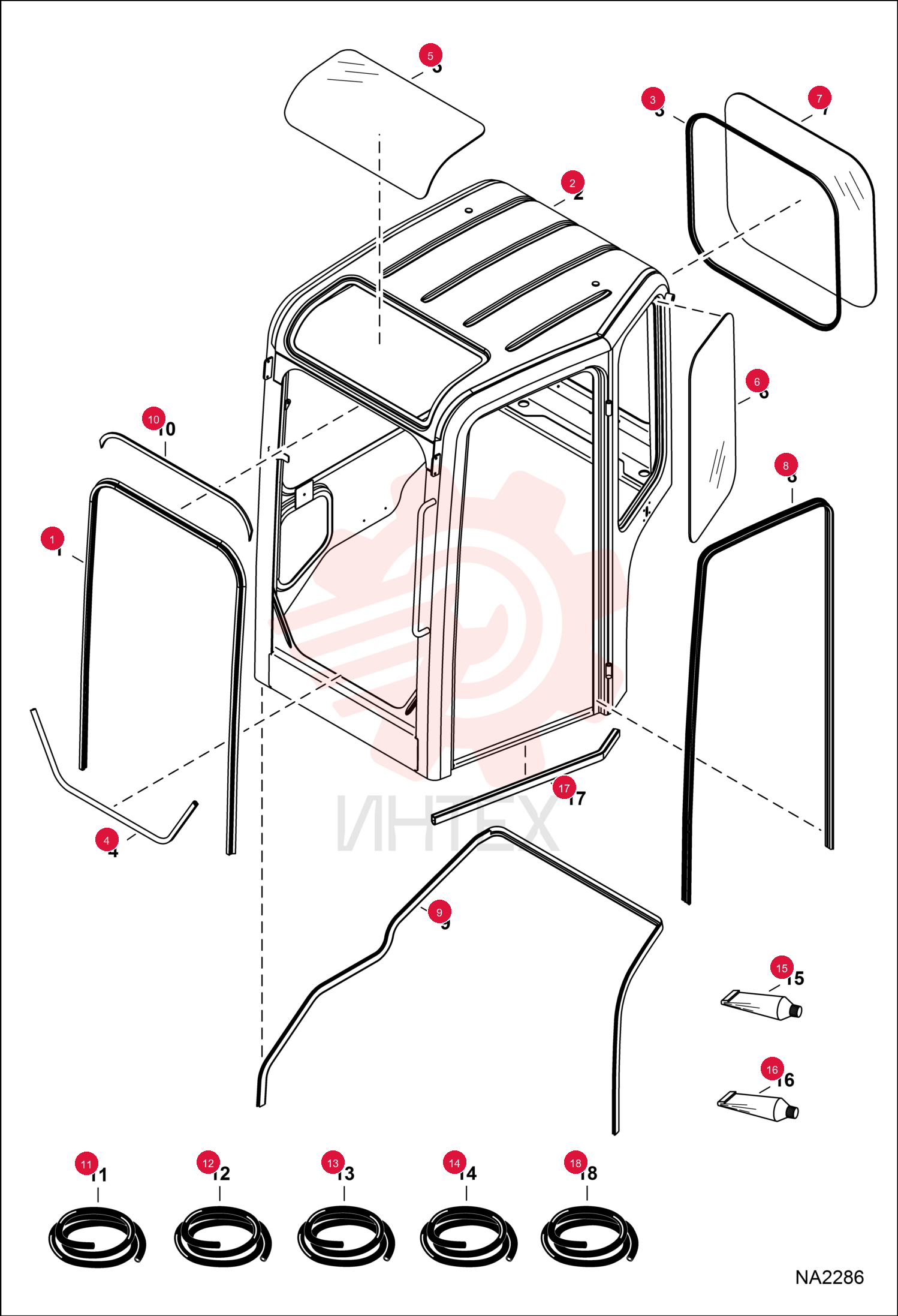 WINDOW, CAB TOP 7180309 (1)