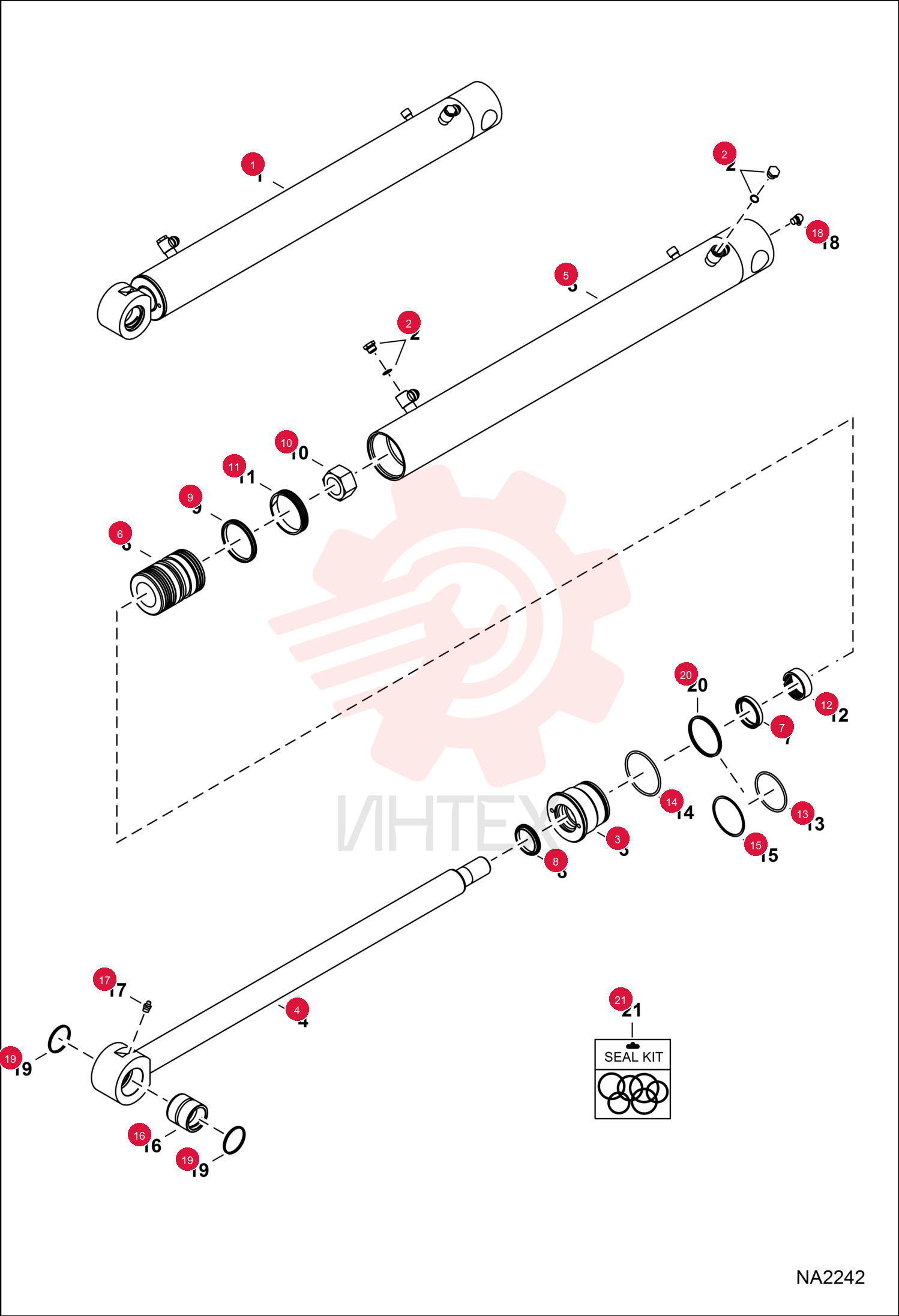 CYLINDER, ARM 7161189 (1)