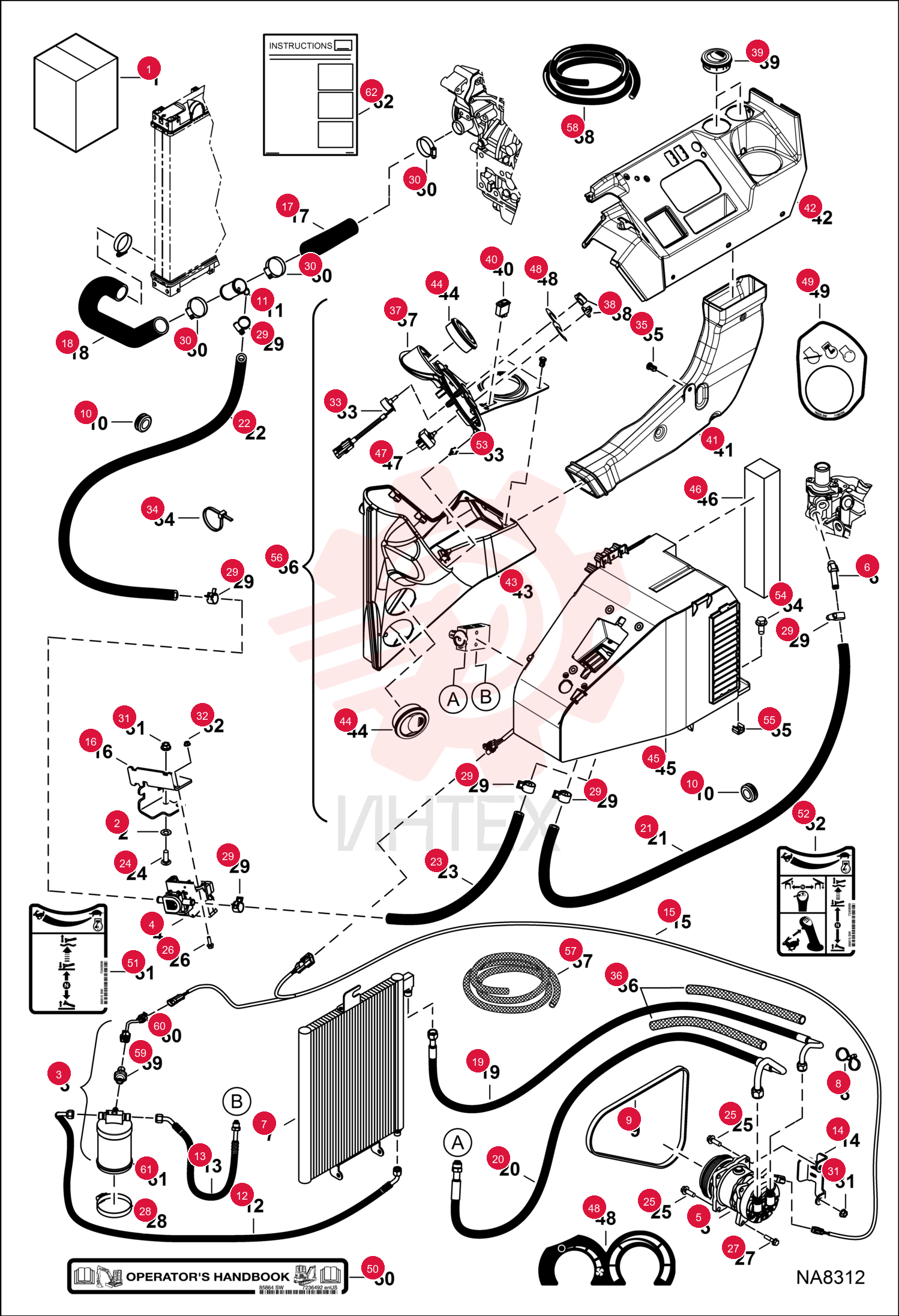 KIT, HVAC EXC 7240347
