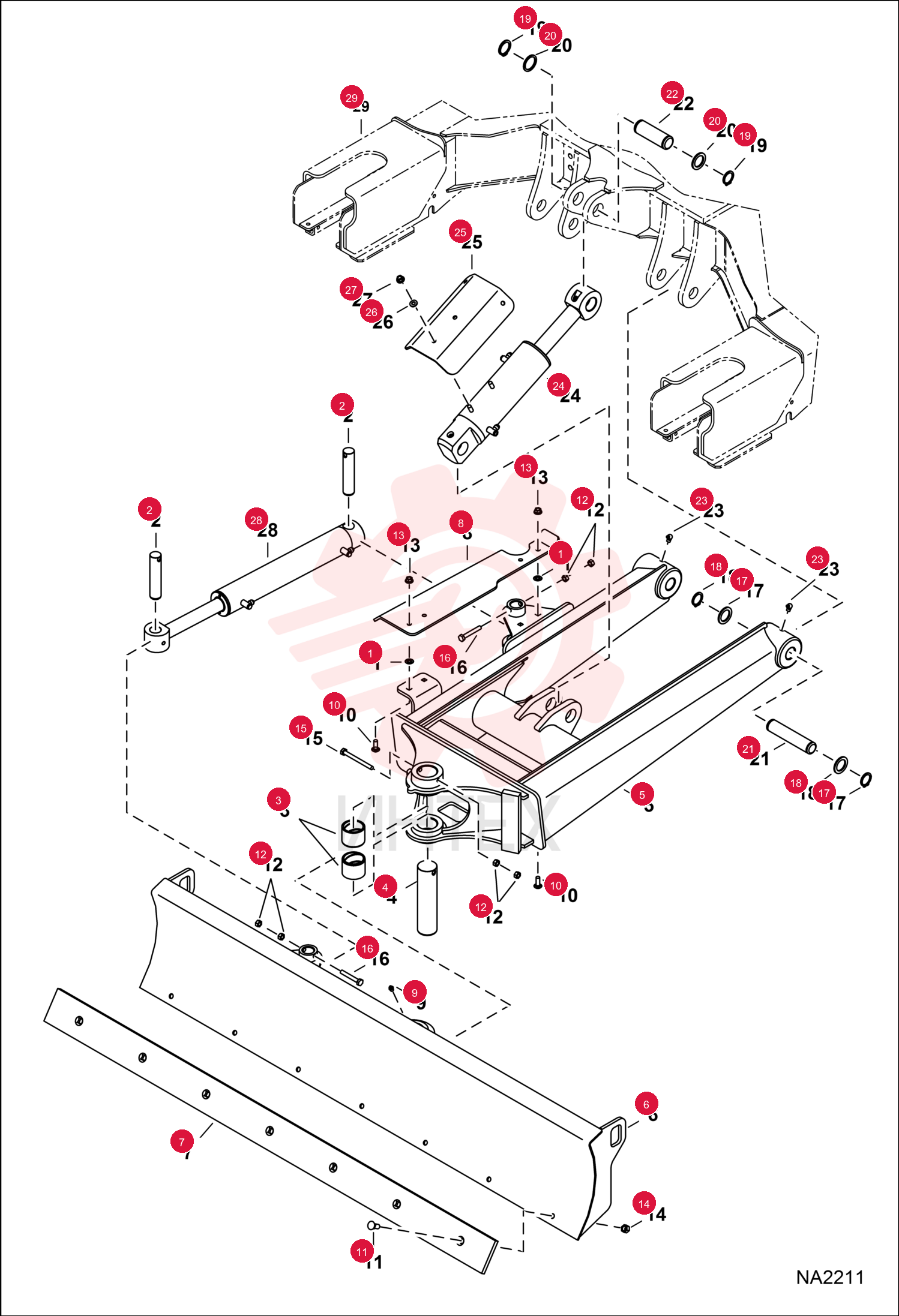 RETAINER BOLT 6674264 (1)