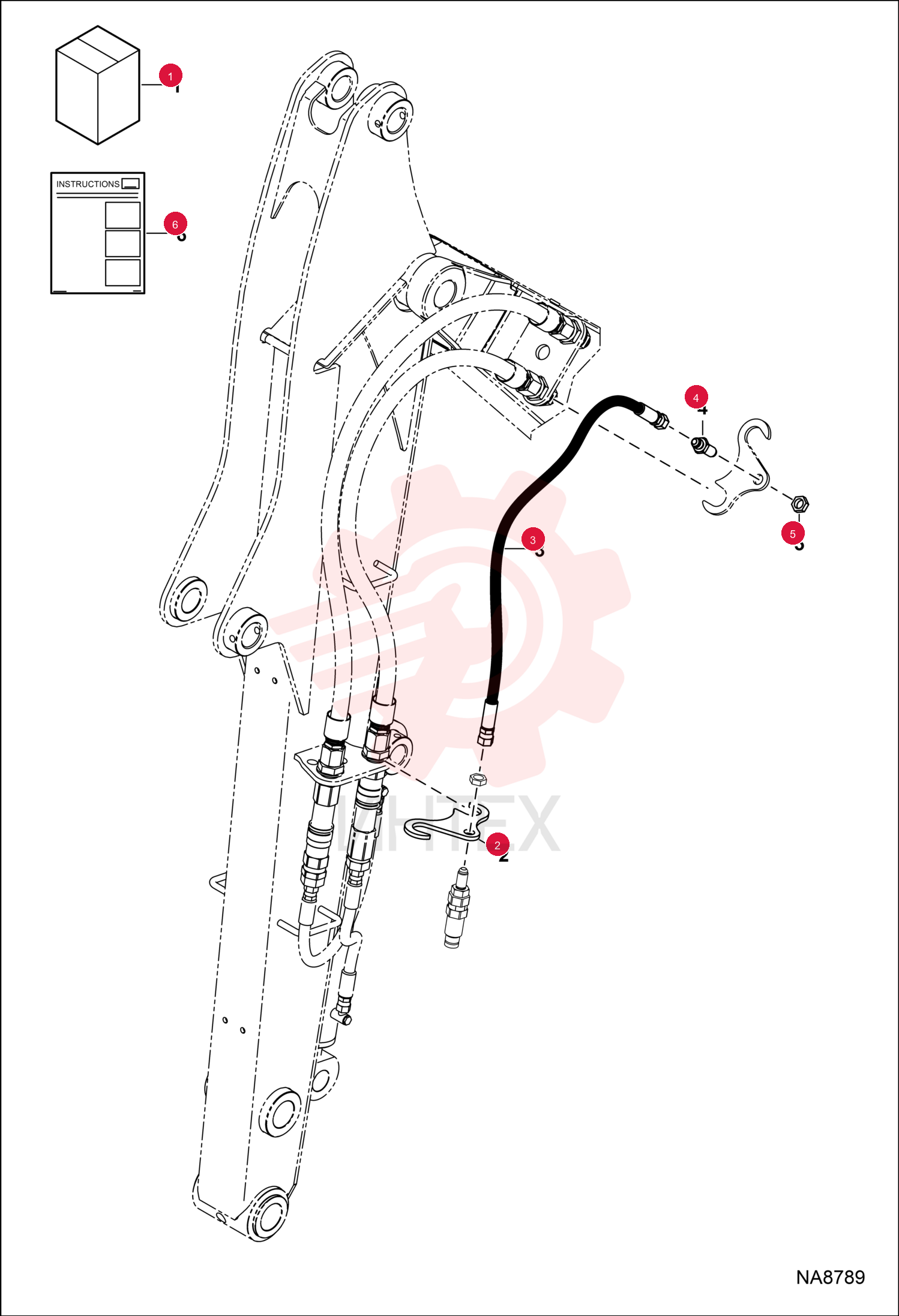 KIT, CASE DRAIN 7246563