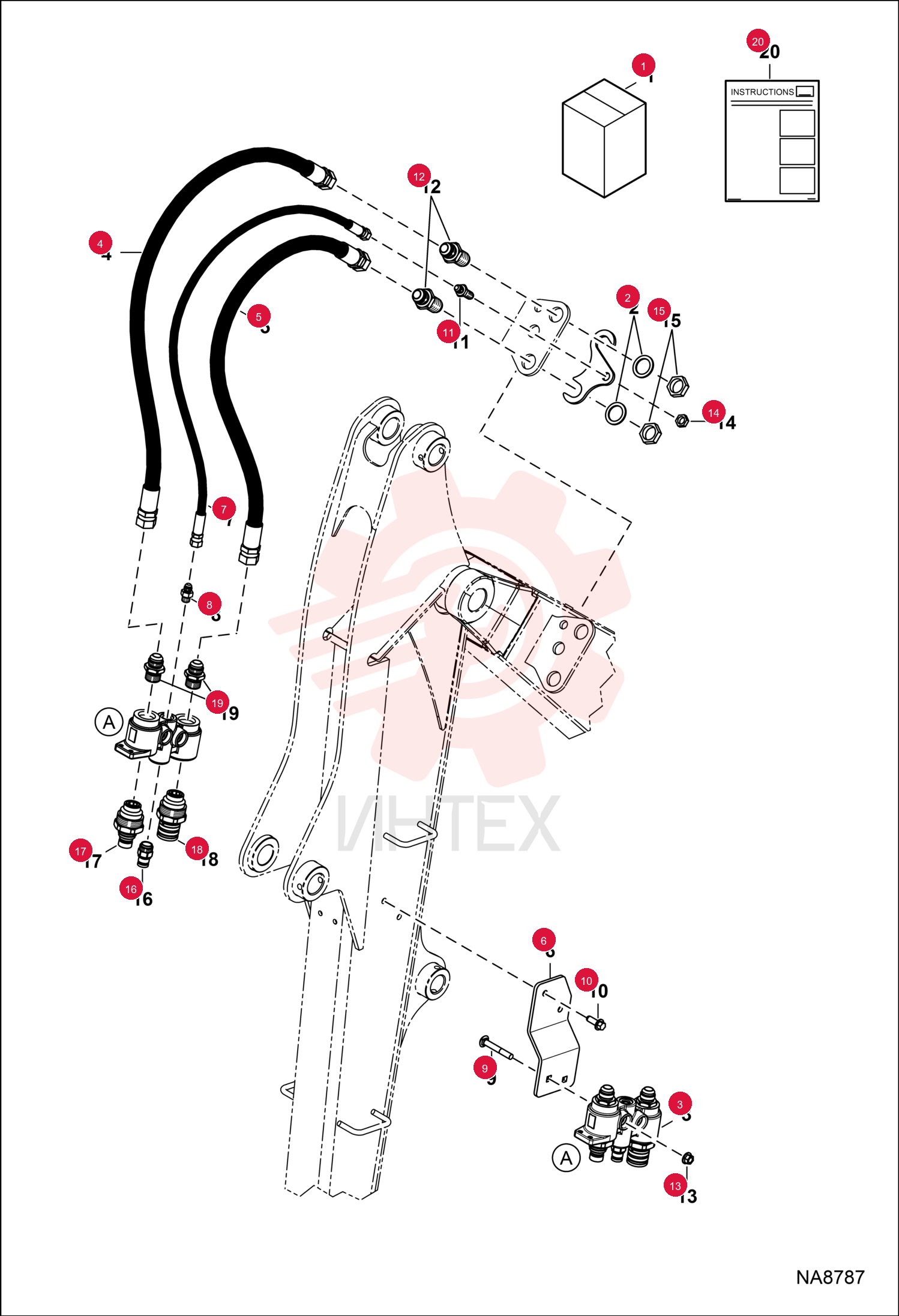 KIT, COUPLER BLOCK 7246521