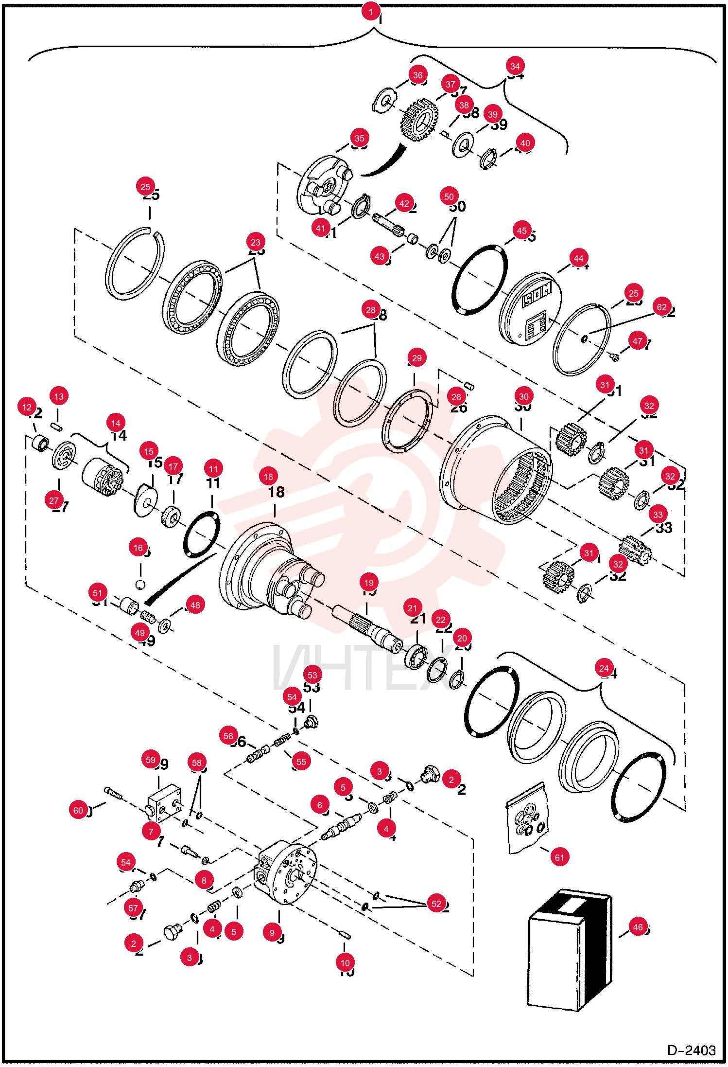 DRIVE MOTOR 6691497 (6)