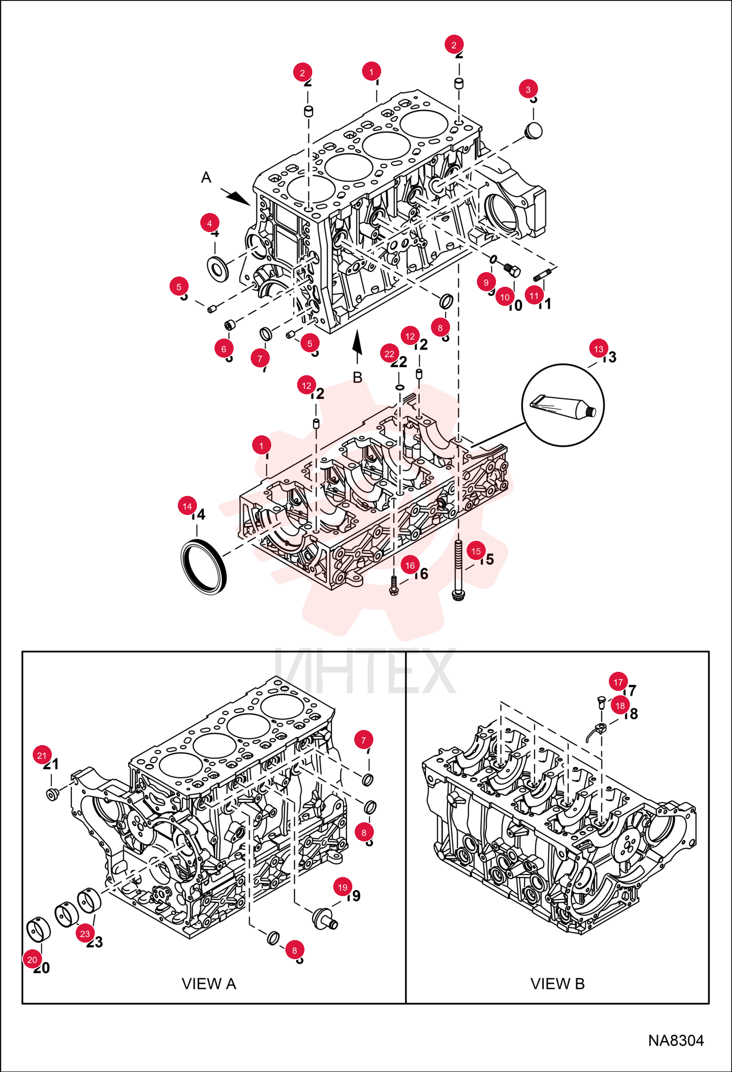 BLOCK, CYL 7030261