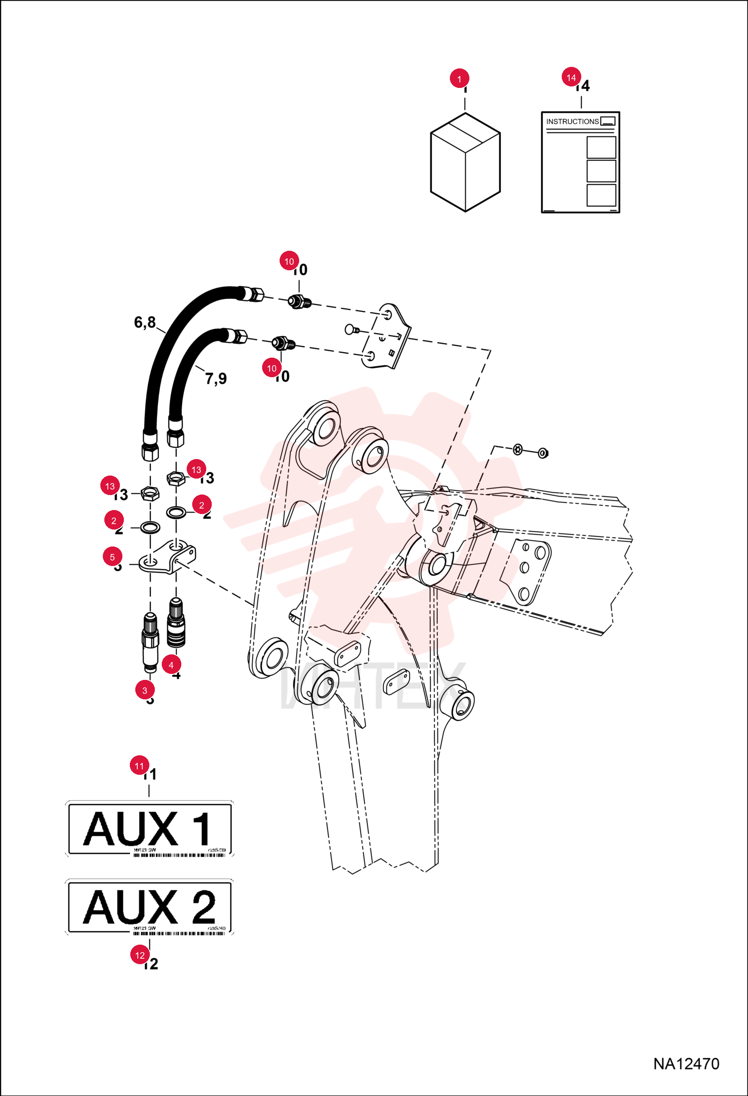 KIT 2ND AUX LA 7294155 (1)
