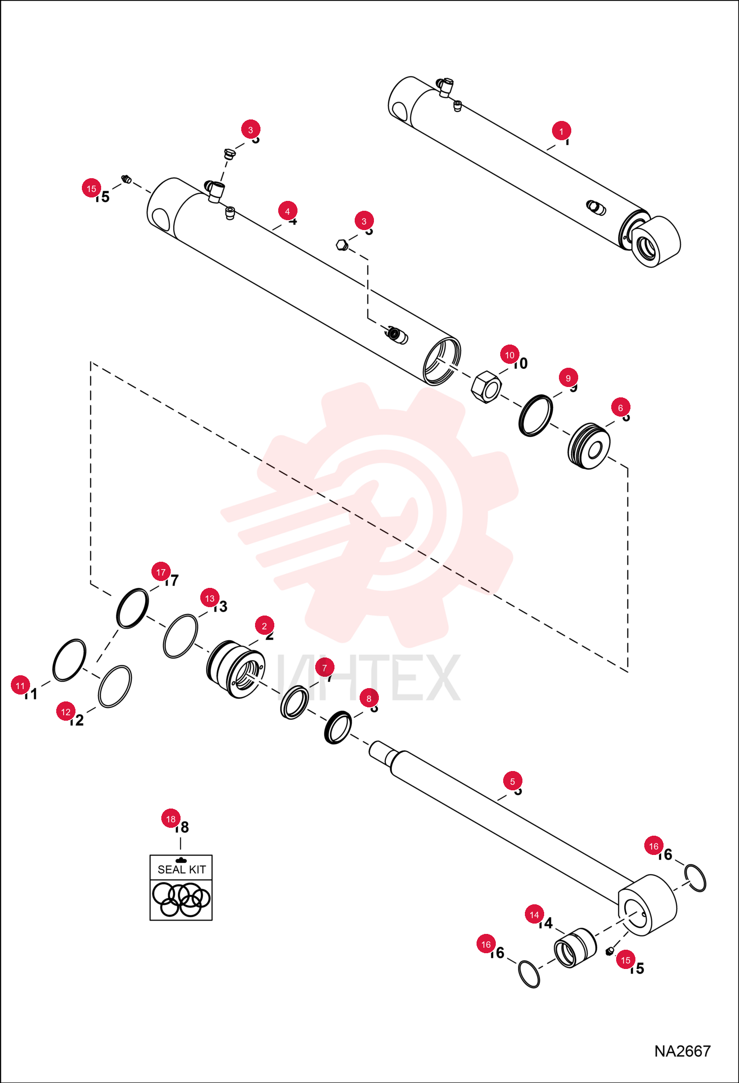 CYLINDER, BUCKET 7166323 (3)
