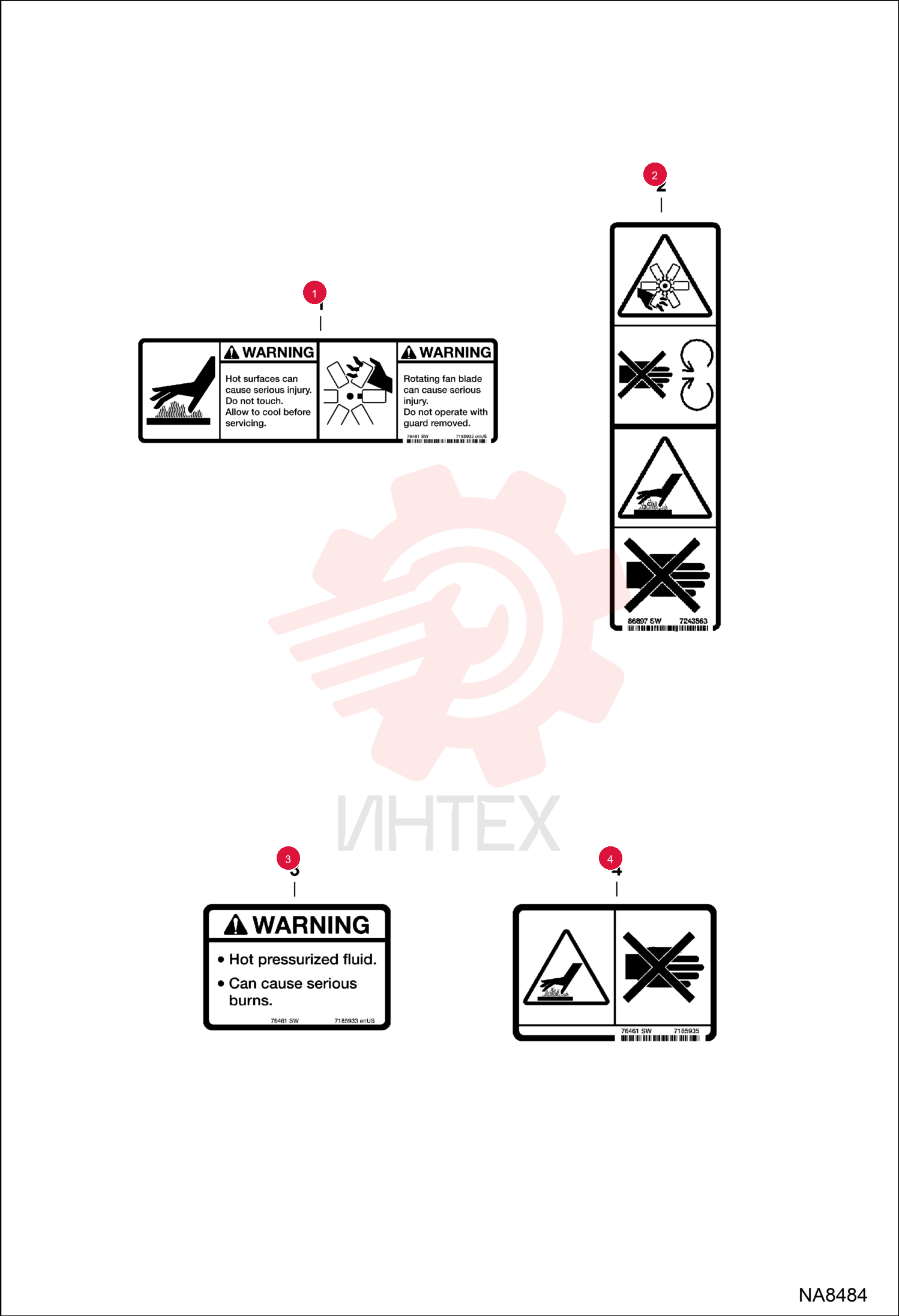 DECAL, WARNING 7243563 (1)