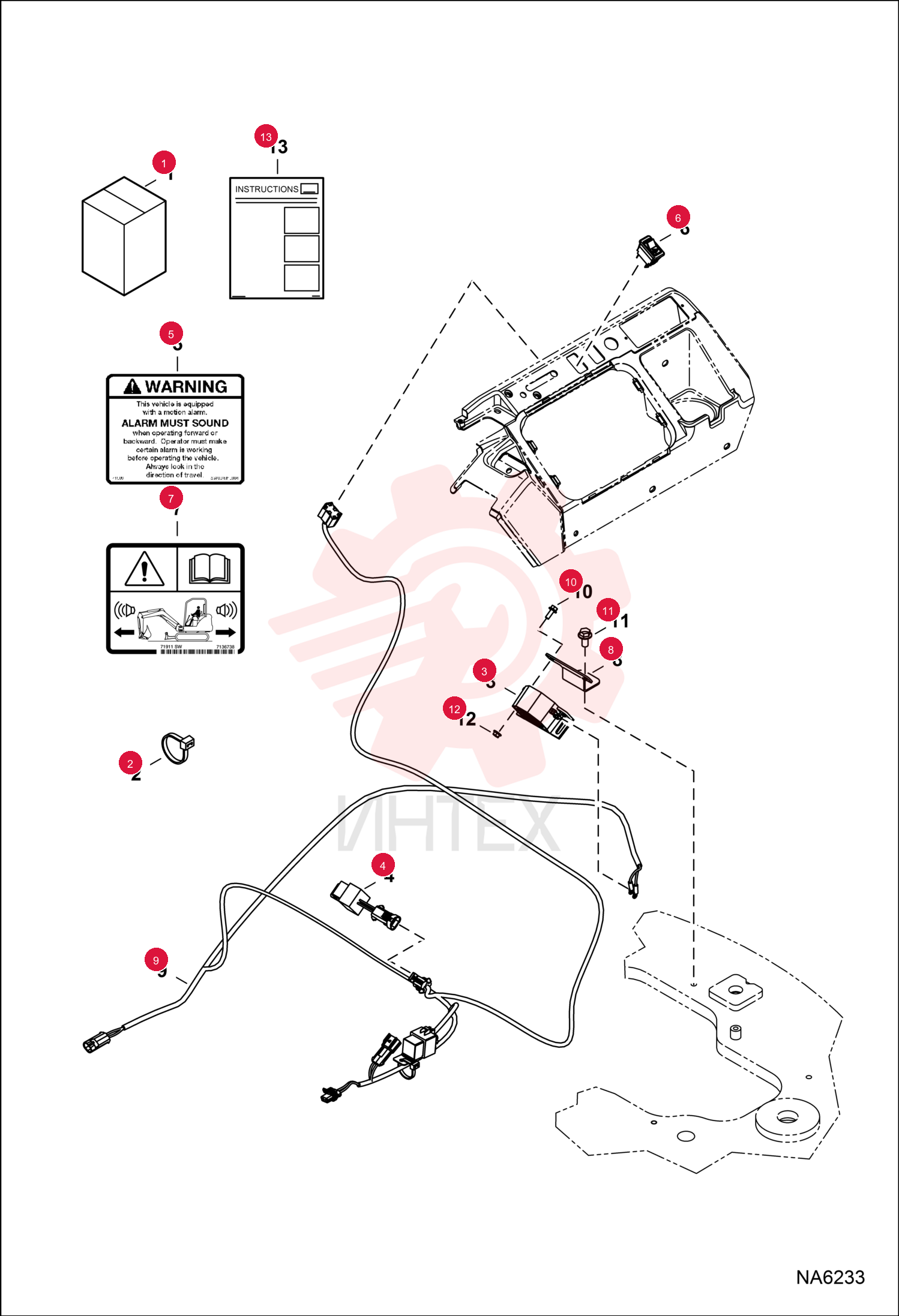 KIT, ALARM MOTION 7205970 (4)