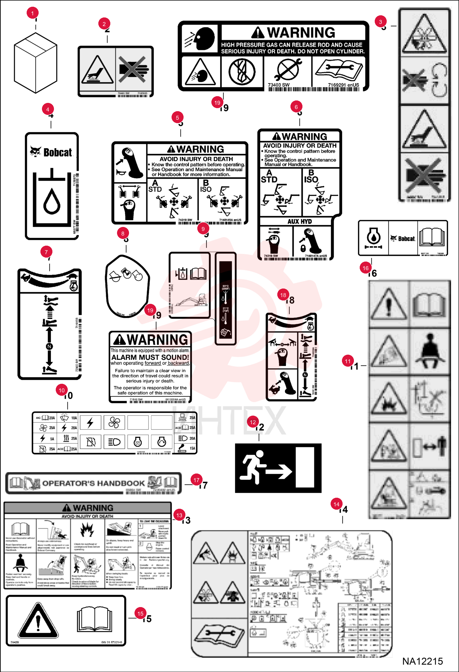 KIT, DECAL 7186636BR