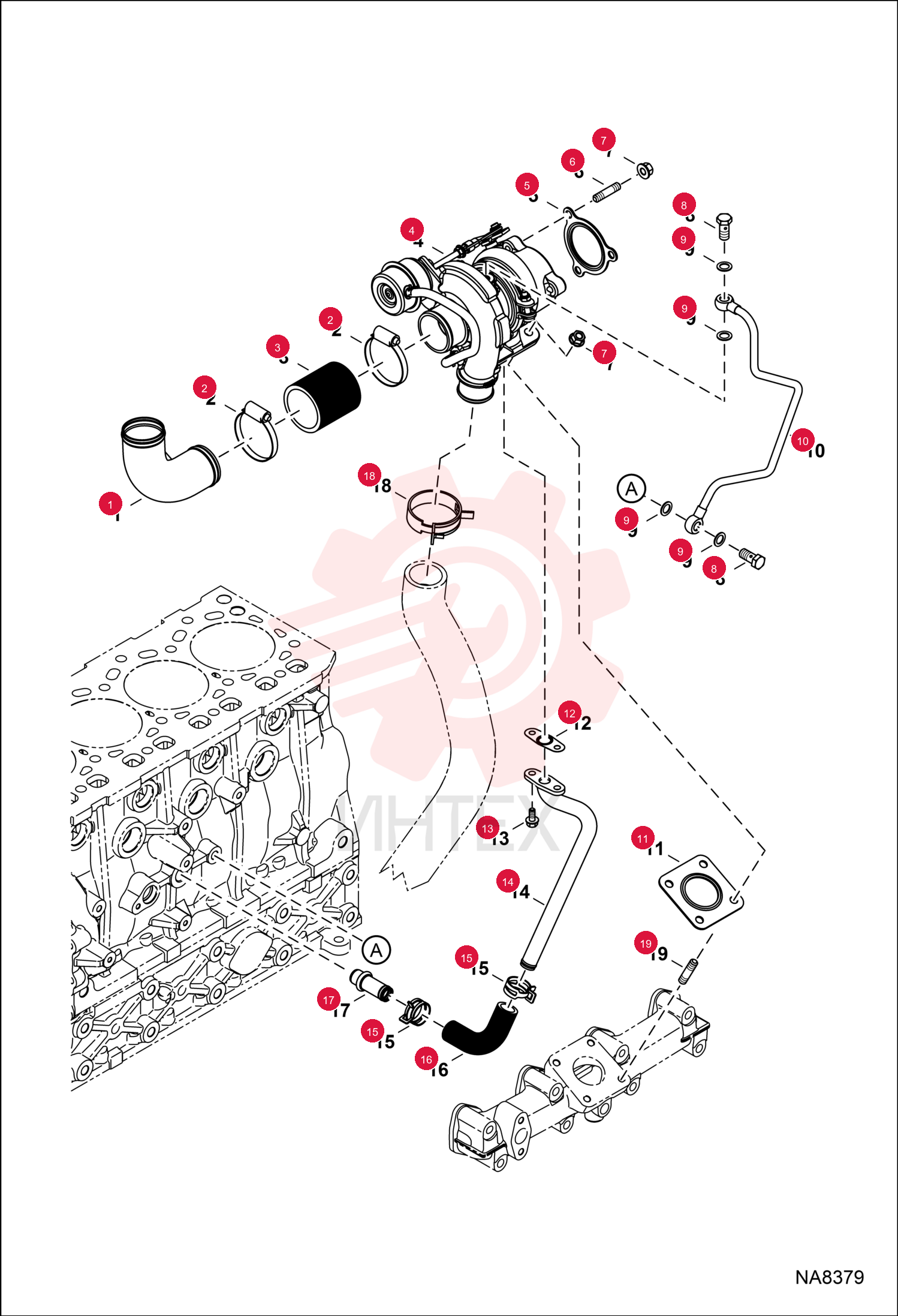 PIPE, INTAKE 7030883