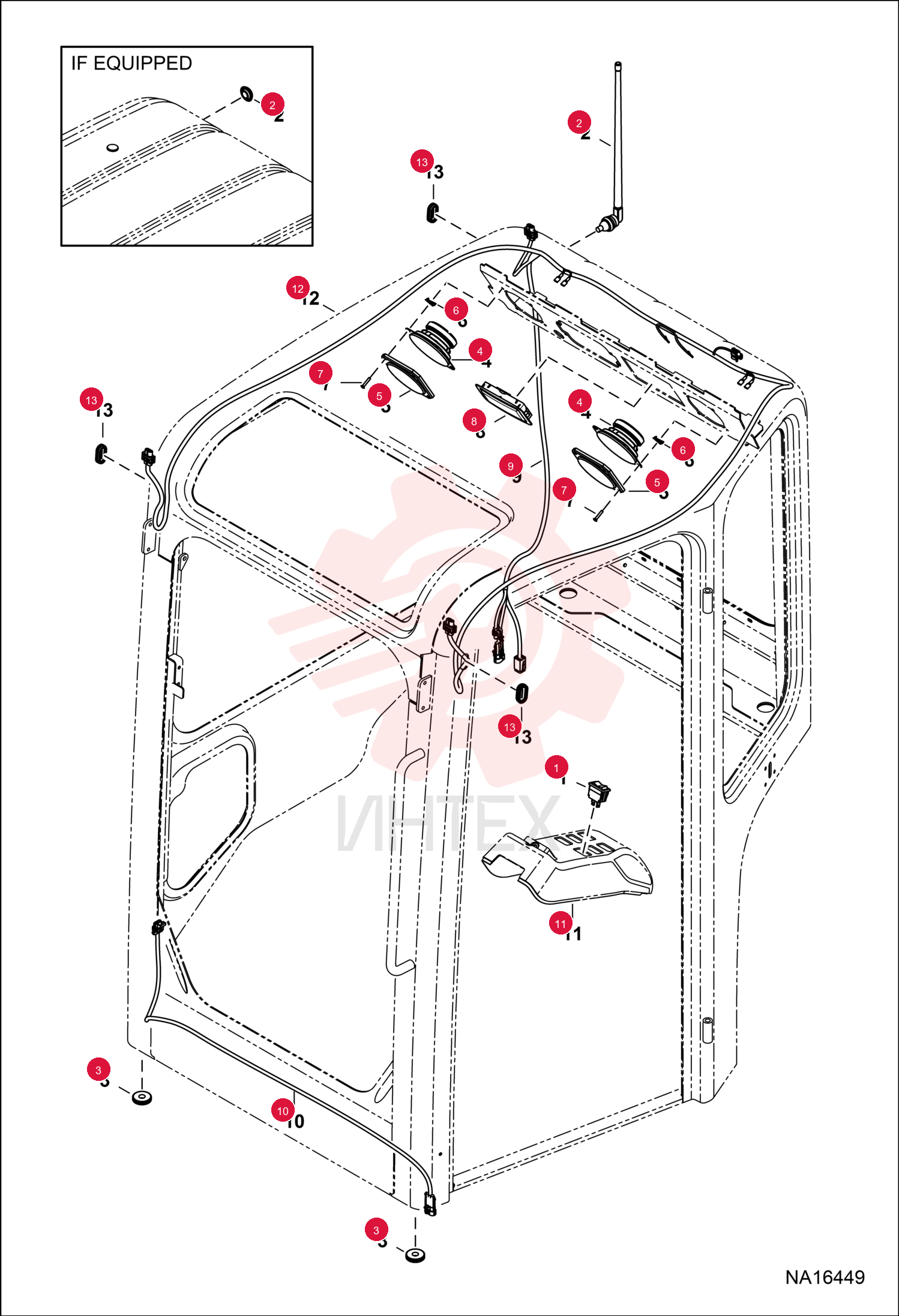 SWITCH WIPER 6671113 (5)