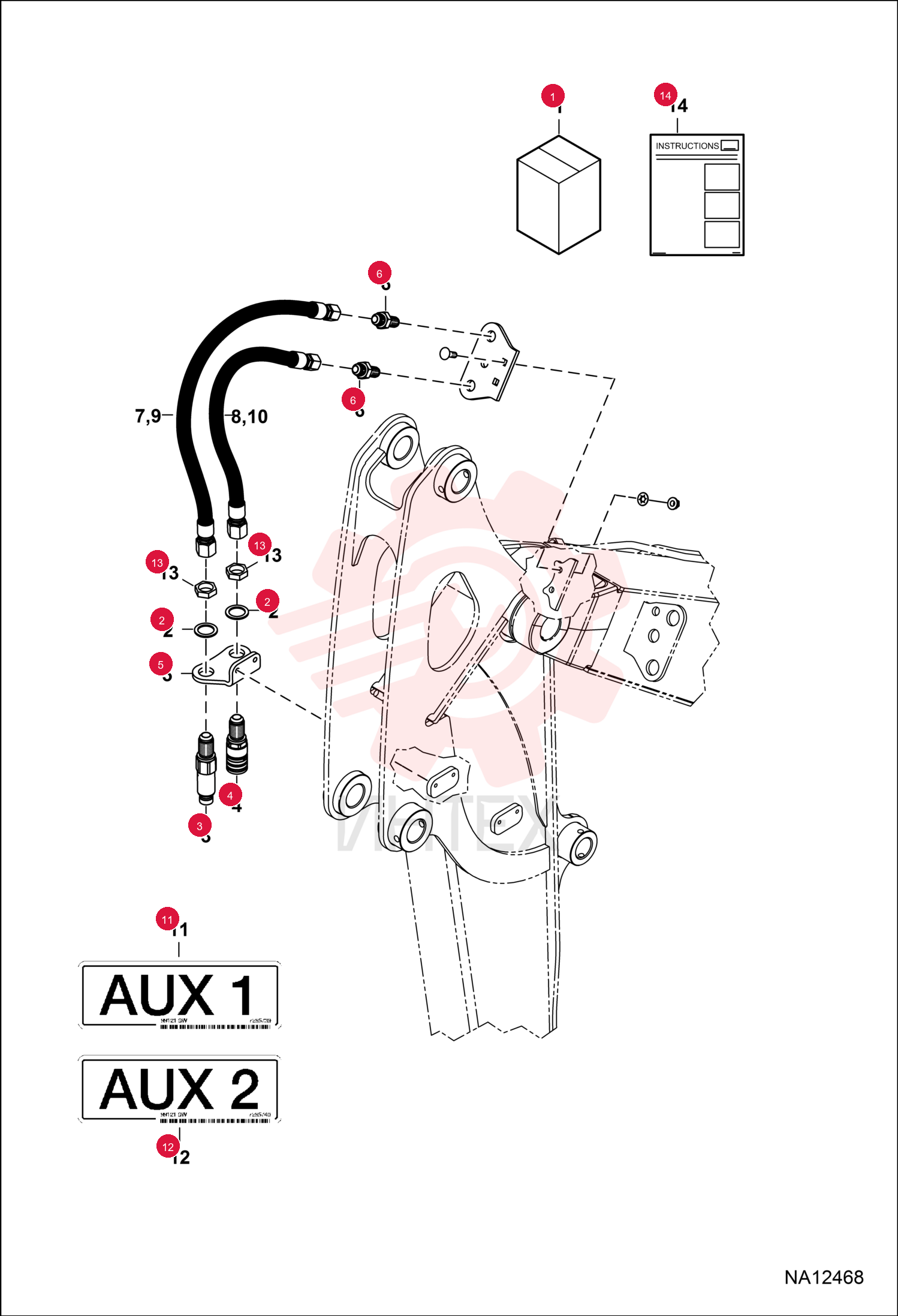 KIT 2ND AUX LA 7284951 (2)