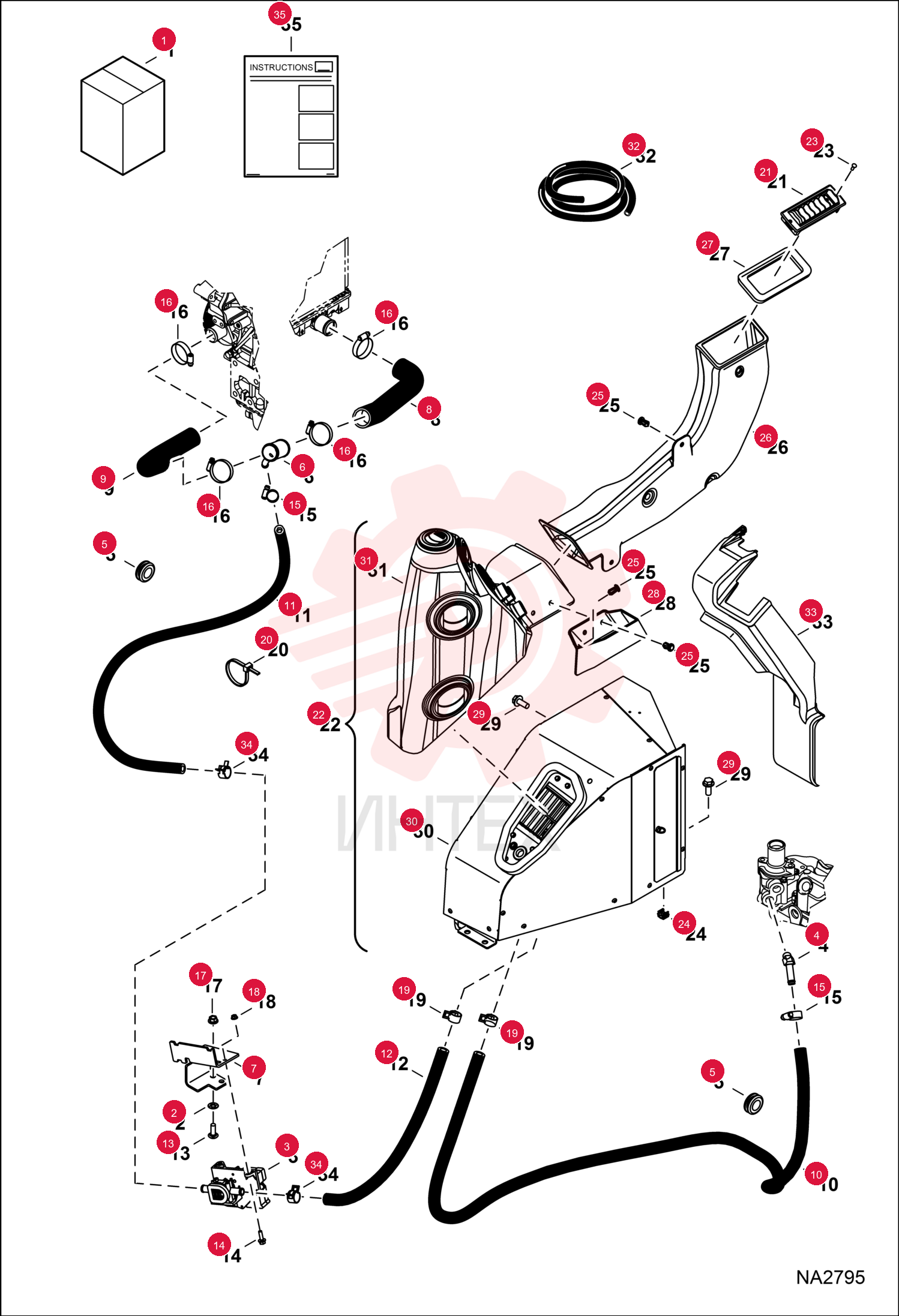 KIT, HEATER 7193840