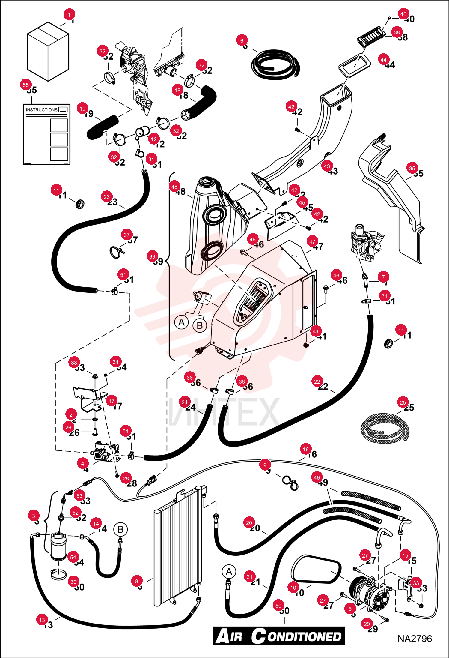 KIT, HVAC EXC 7193841