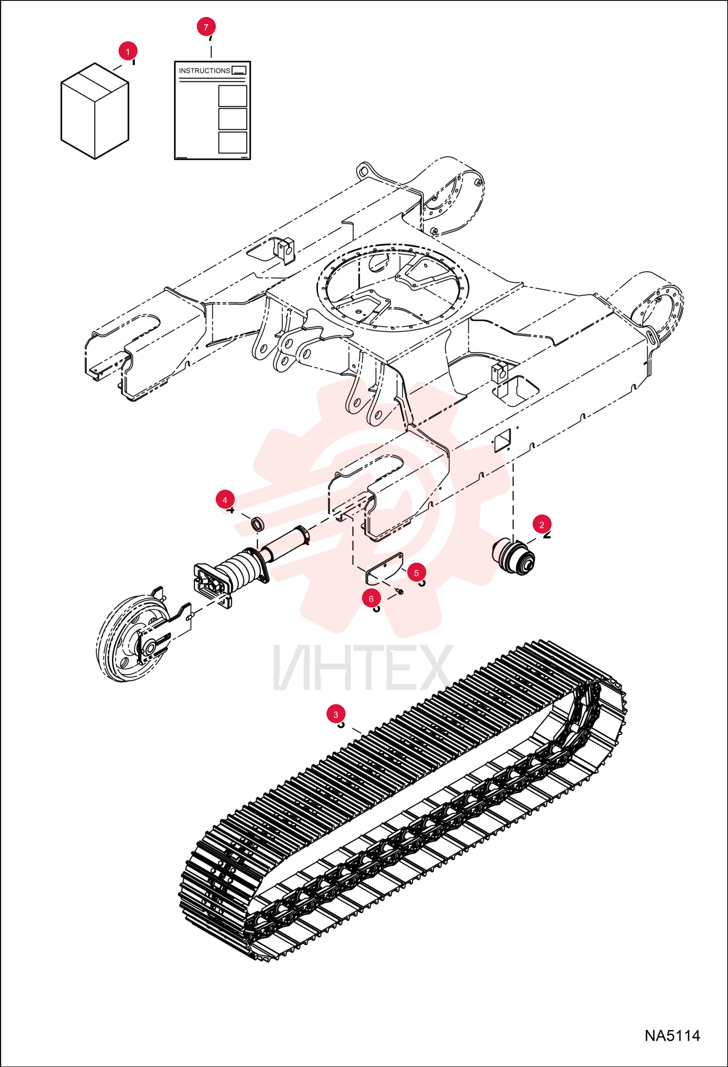 KIT, TRACK STEEL 7192453 (1)