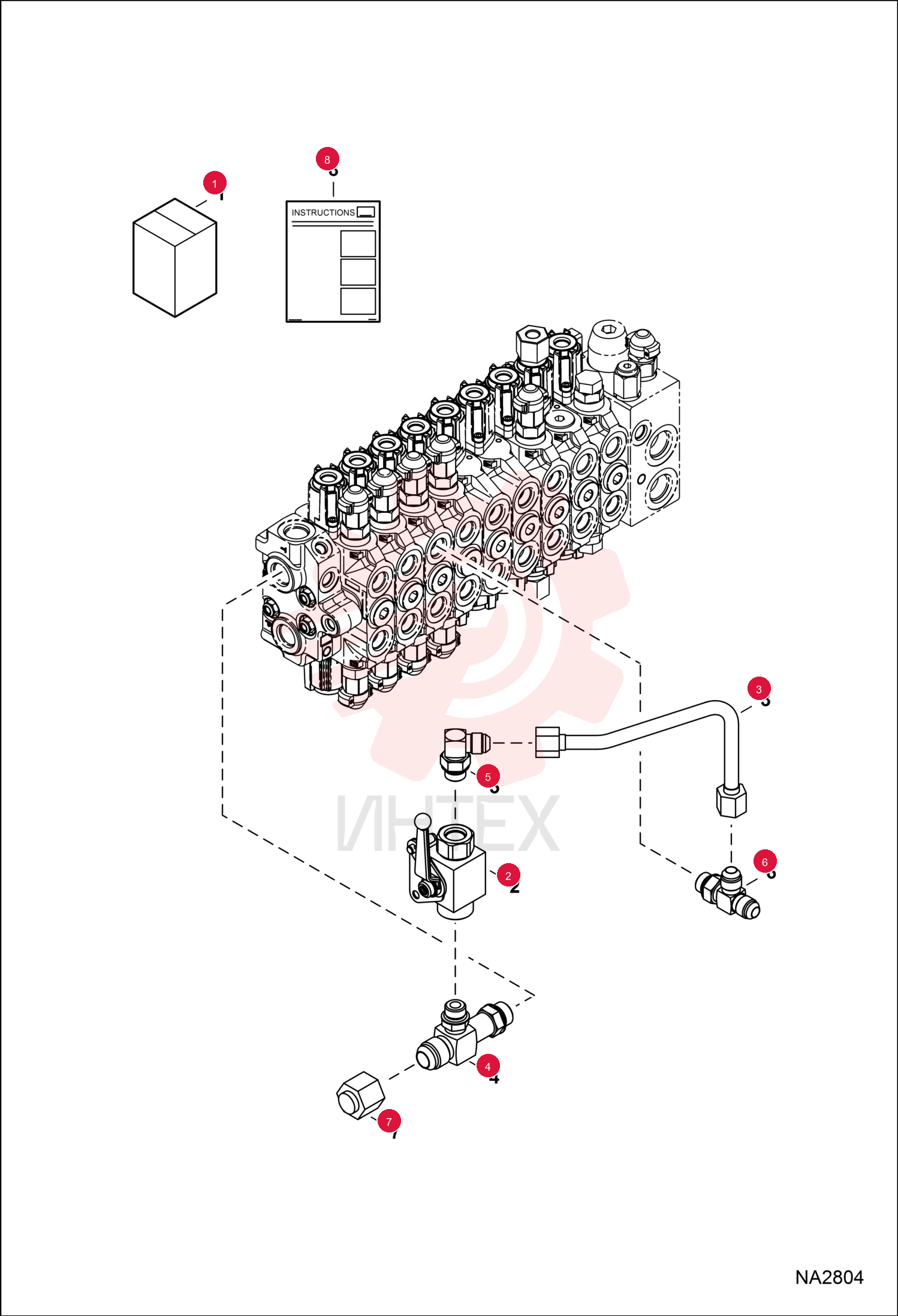 VALVE, BALL 6693507 (4)