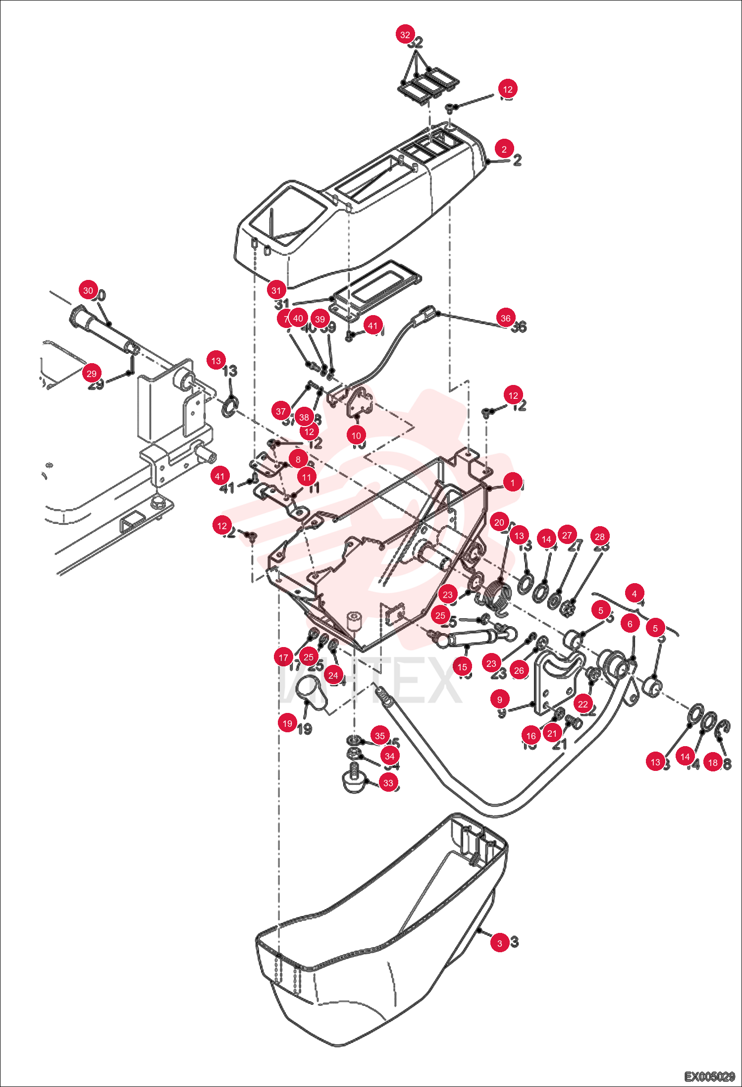 BRACKET, STAND RH 7018638