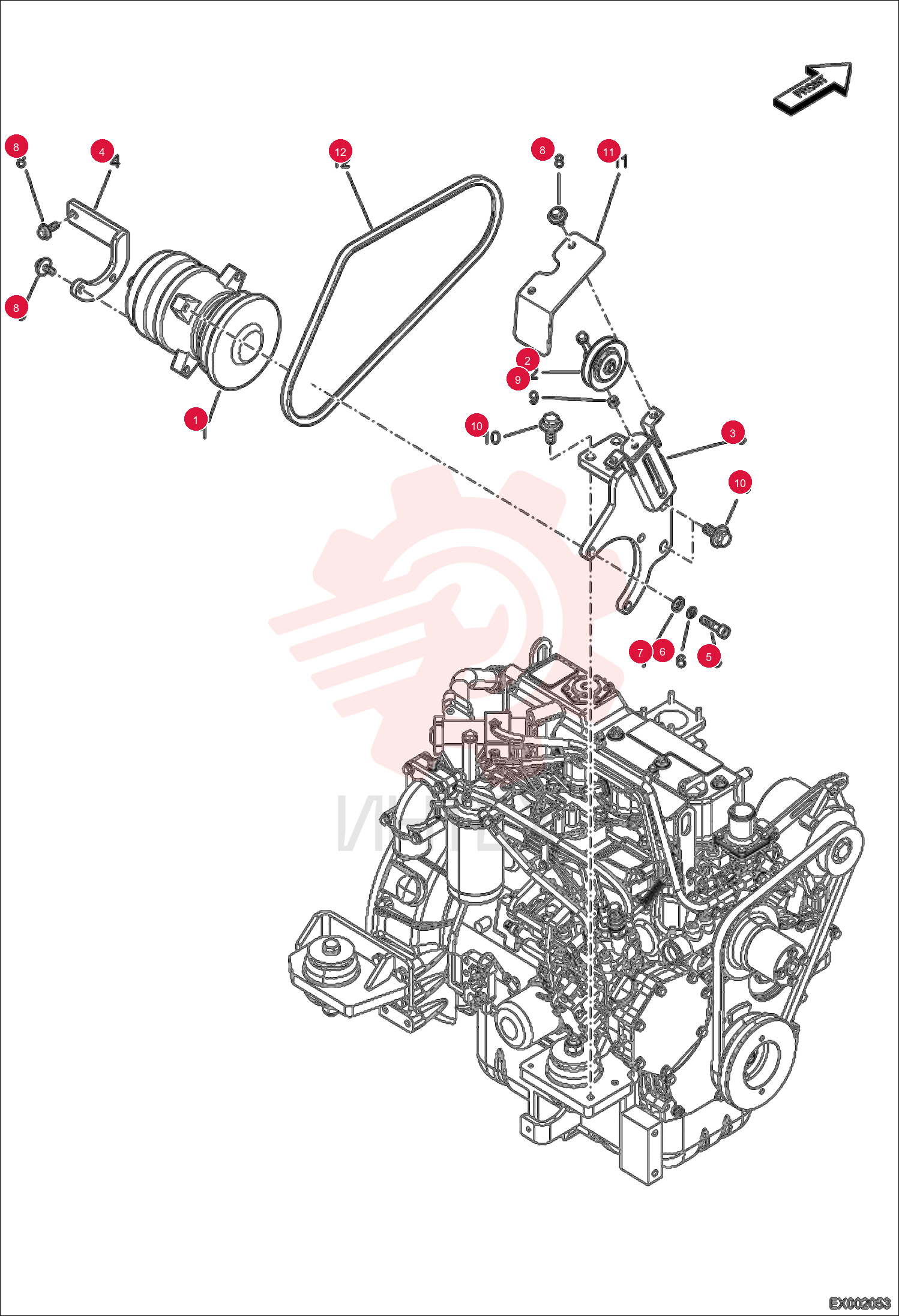COMPRESSOR ASSY 7004842