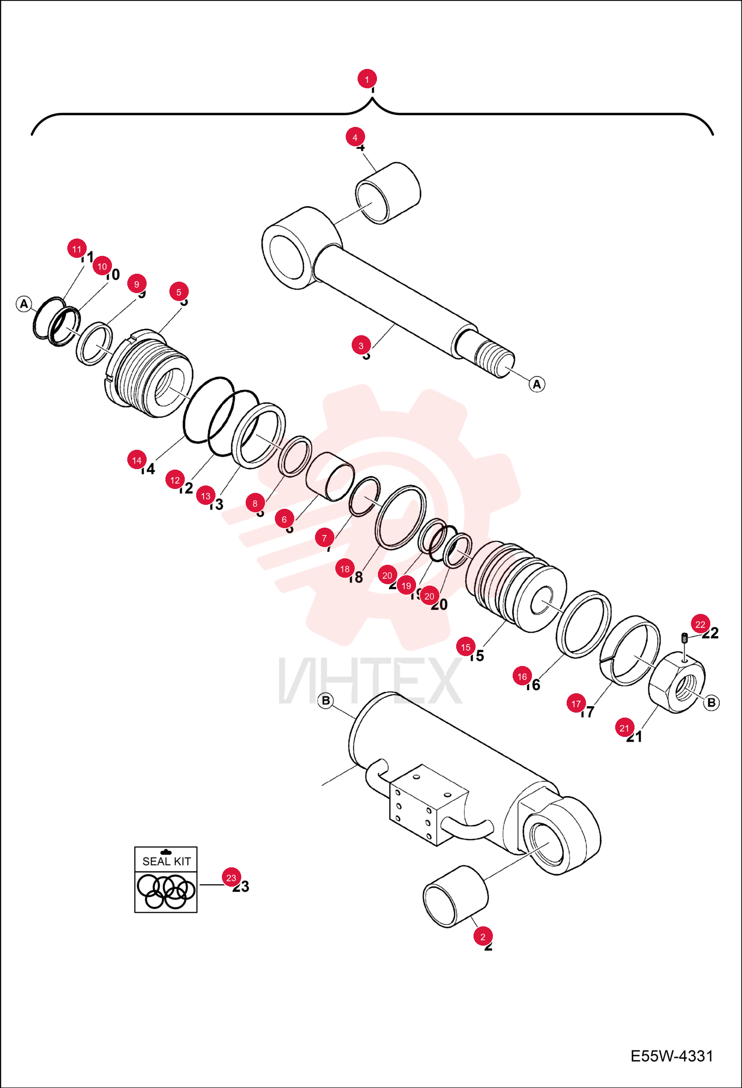 CYLINDER, BLADE 7283445