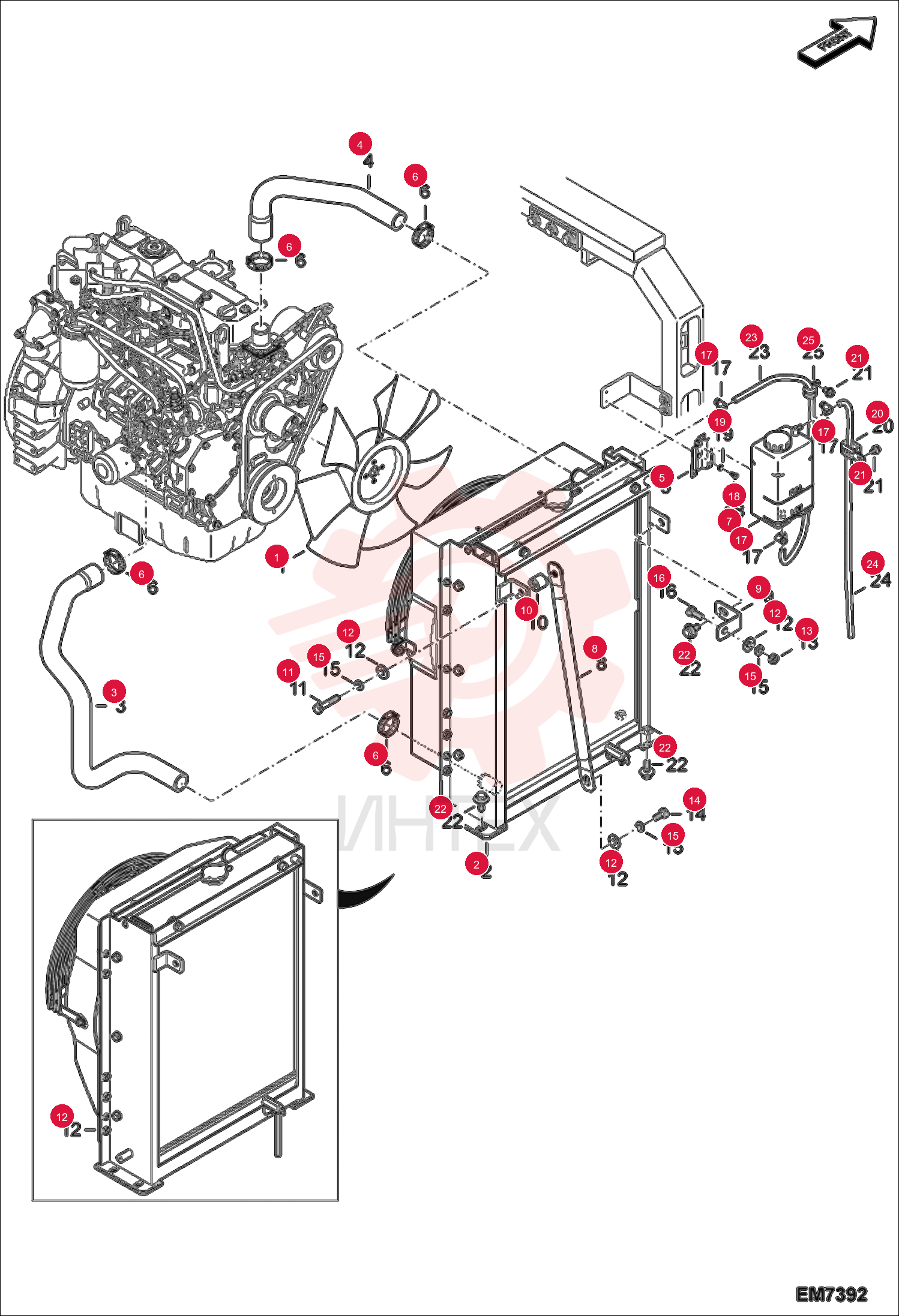 FAN COOLING 7005878