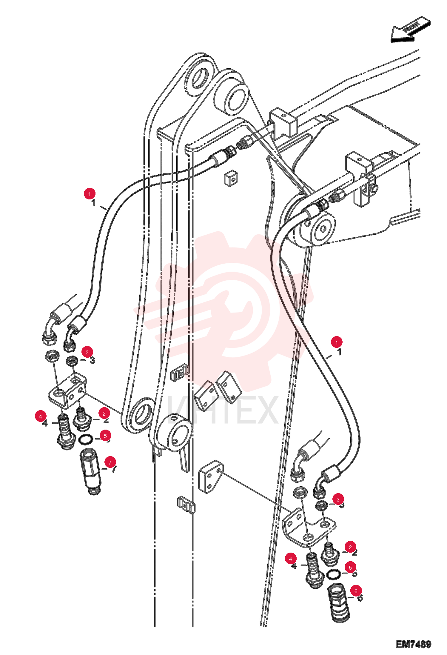 HOSE, HYD 7281599