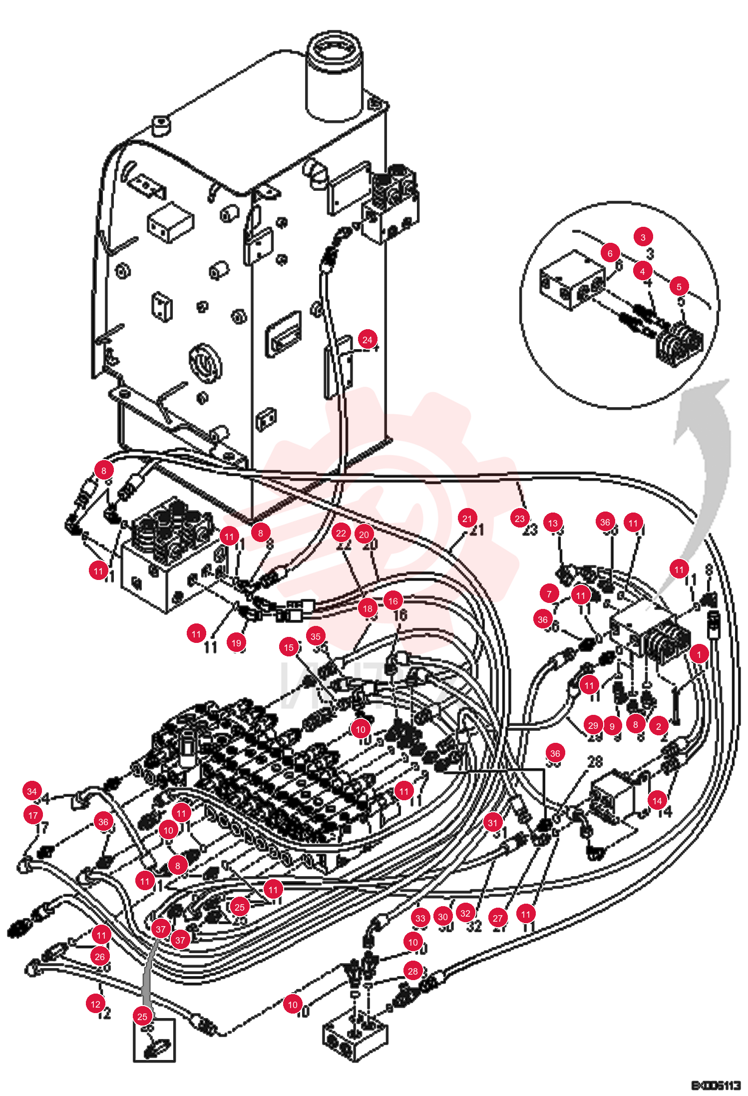 WASHER, SPRING 7007833