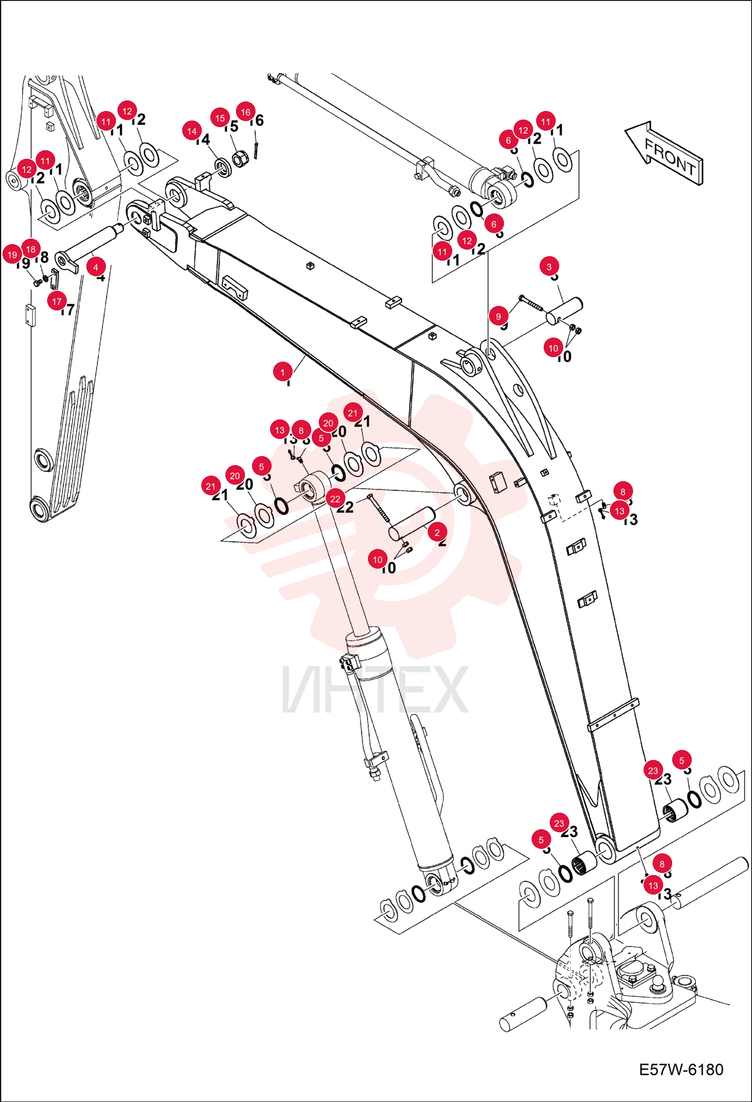 BOOM ARM DIPPER 7331995