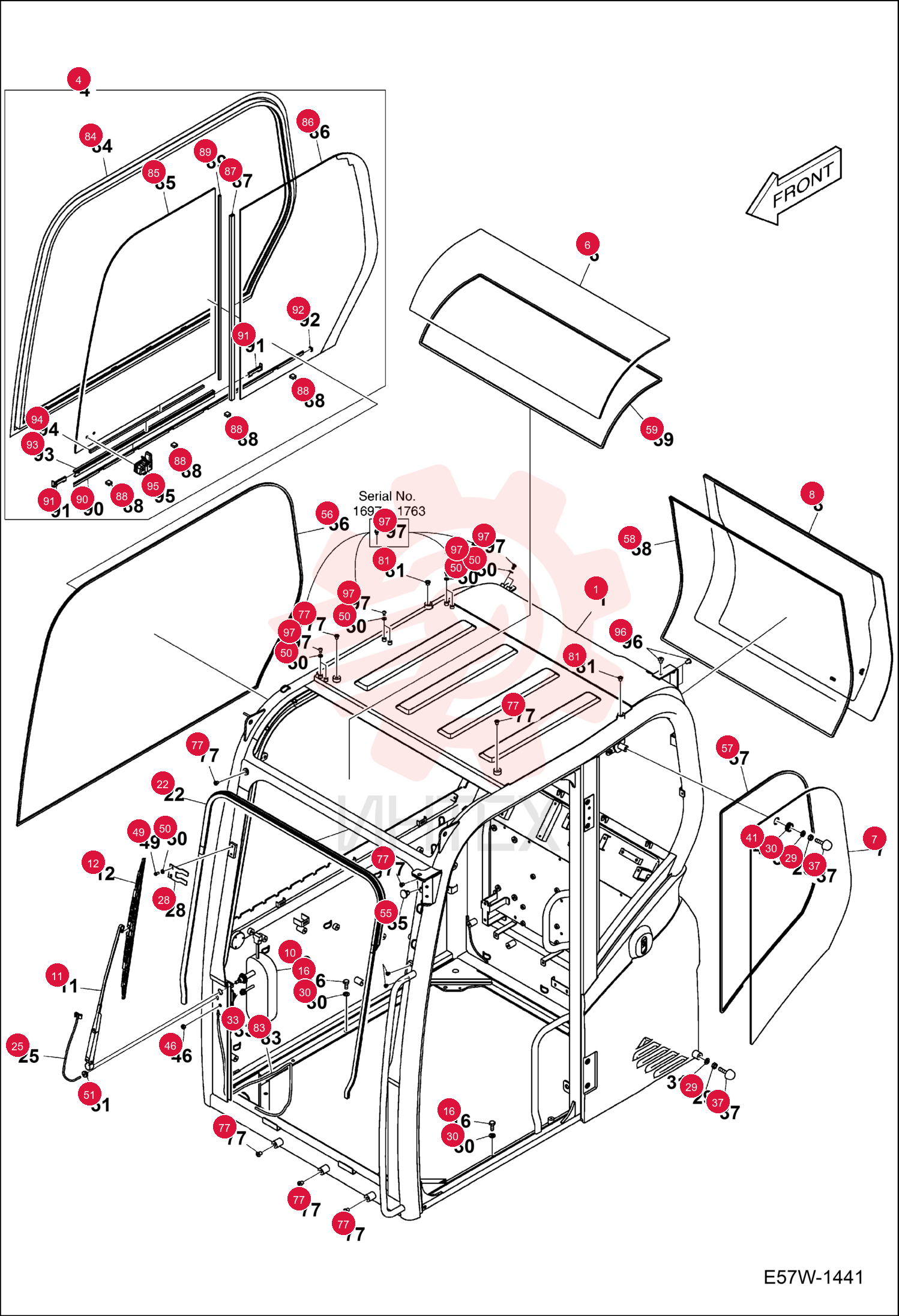 CAB ASSY 7331990