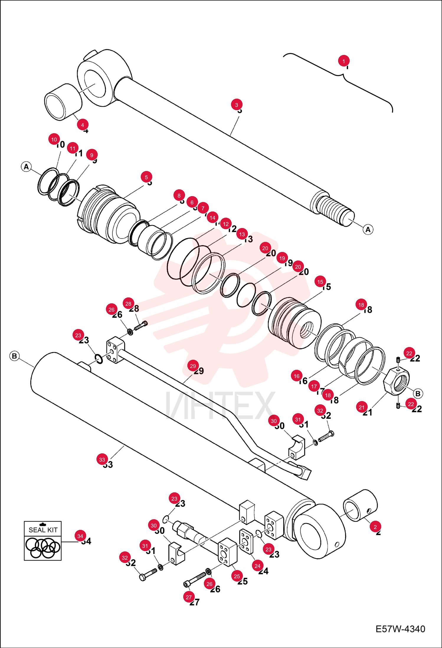 CYLINDER, BUCKET 7287605 (2)