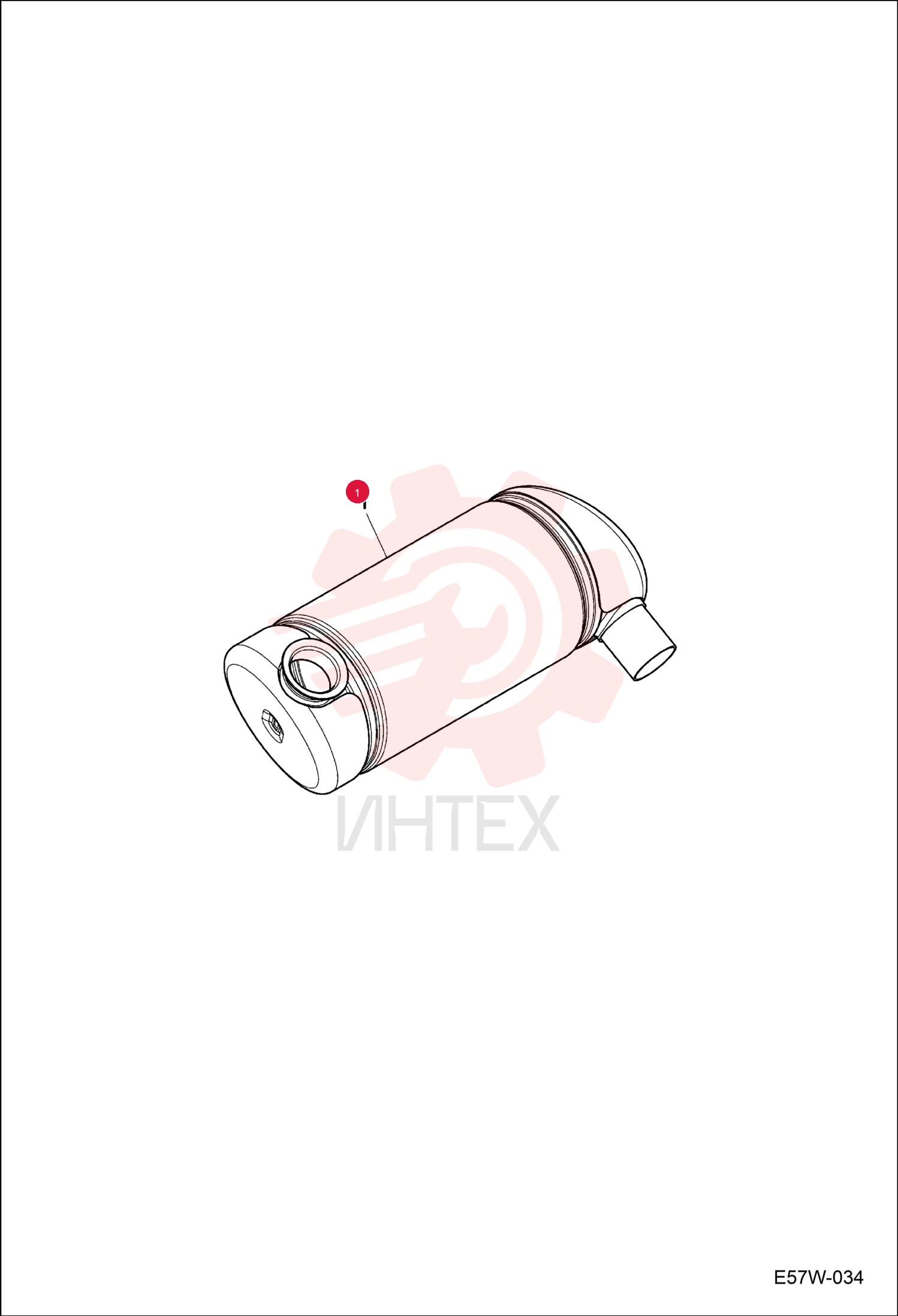 DOC (DIESEL OXIDATION CATALYST) 7341302