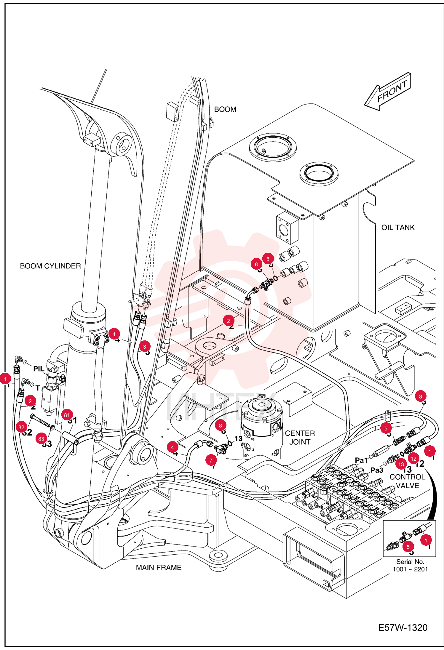 HOSE, HYD 7287858